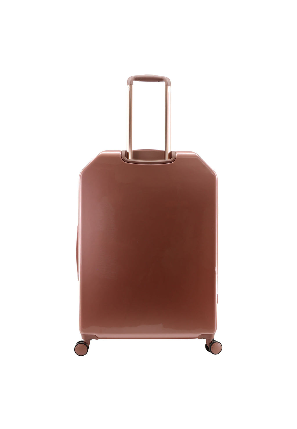 ELLE - Diamond Hartschalenkoffer / Trolley / Reisekoffer - 76,5 cm - (Large) - Roségold