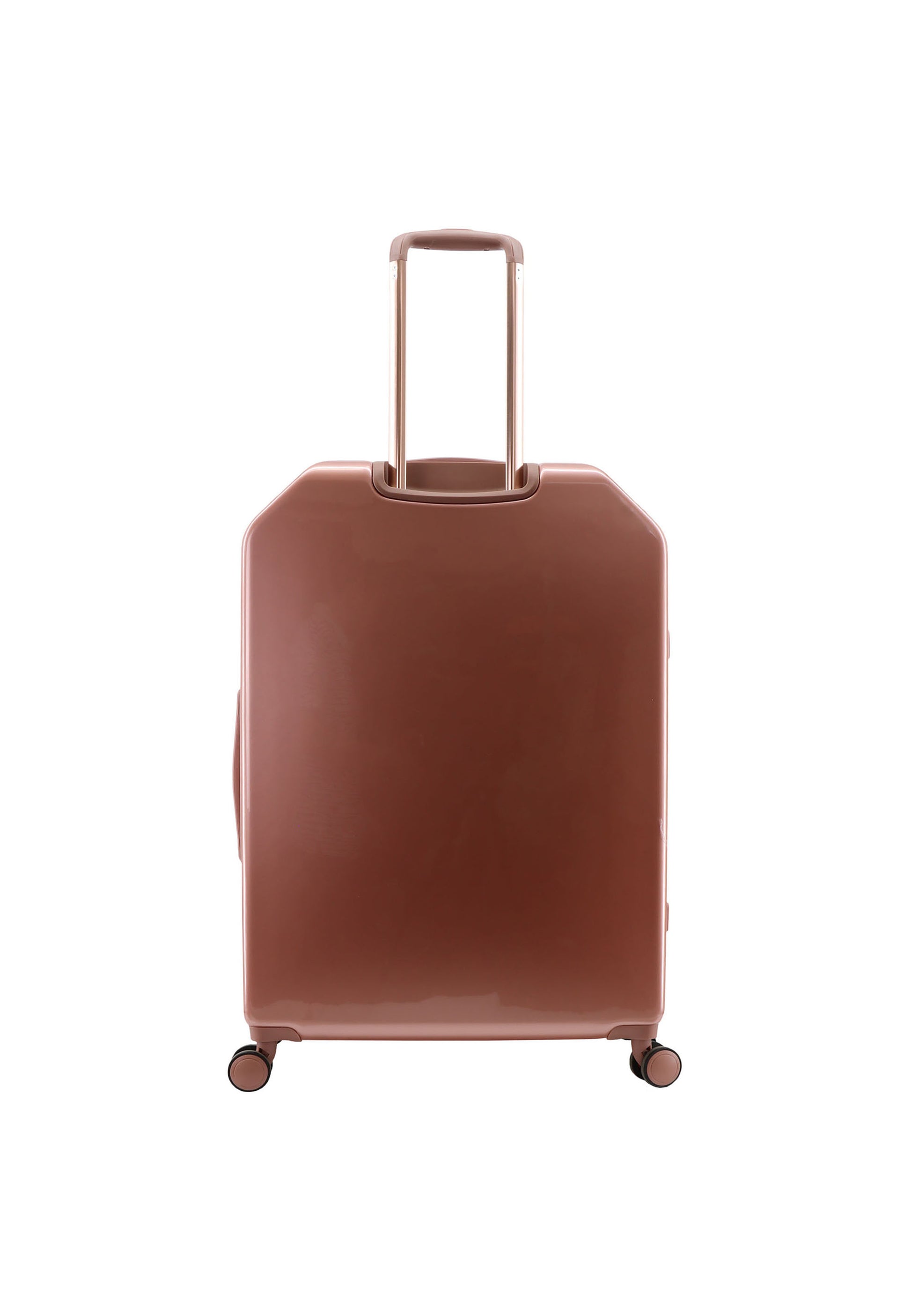 ELLE - Diamond Hartschalen-Kofferset / Trolley-Set / Reisekofferset - (S/M/L) - Roségold