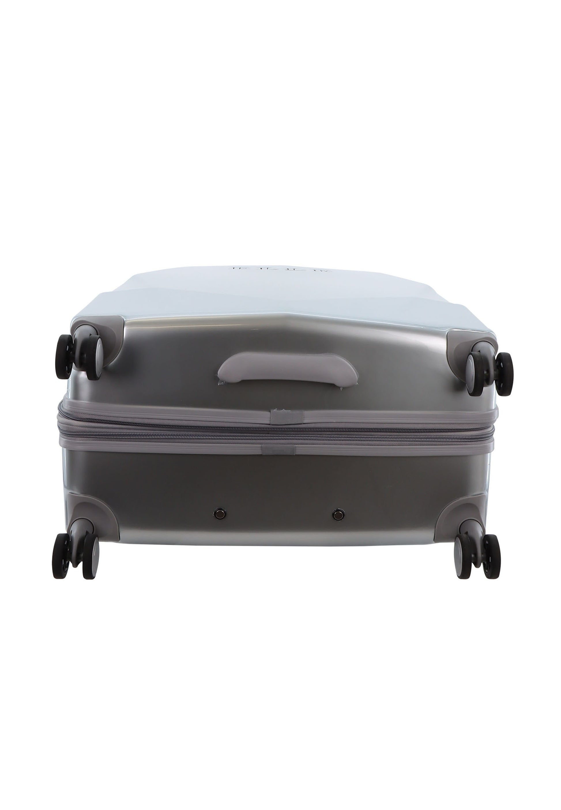 ELLE - Diamond Hartschalen-Kofferset / Trolley-Set / Reisekofferset - (S/M/L) - Silber