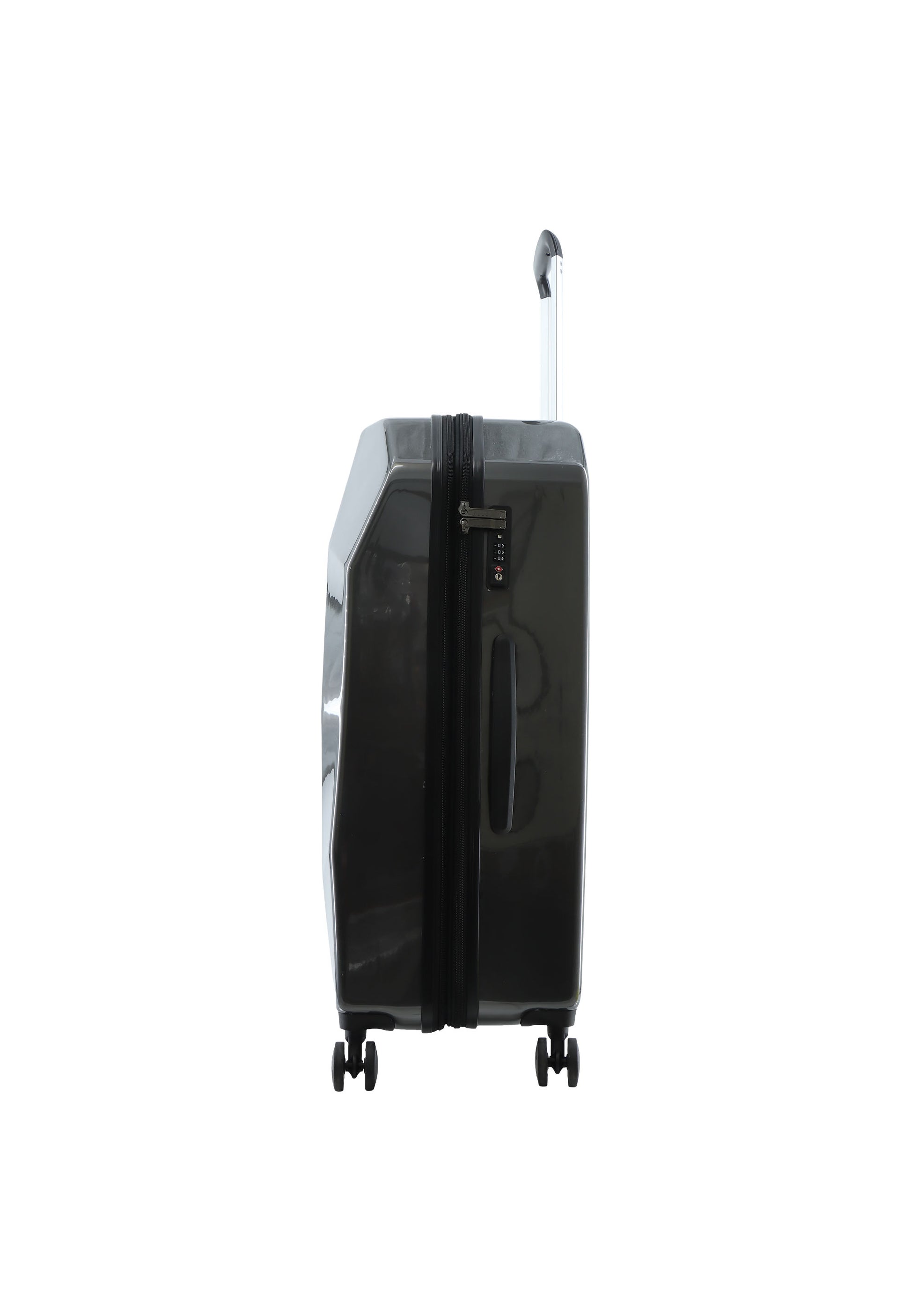ELLE - Diamond Hartschalenkoffer / Trolley / Reisekoffer - 76,5 cm - (Large) - Anthrazit