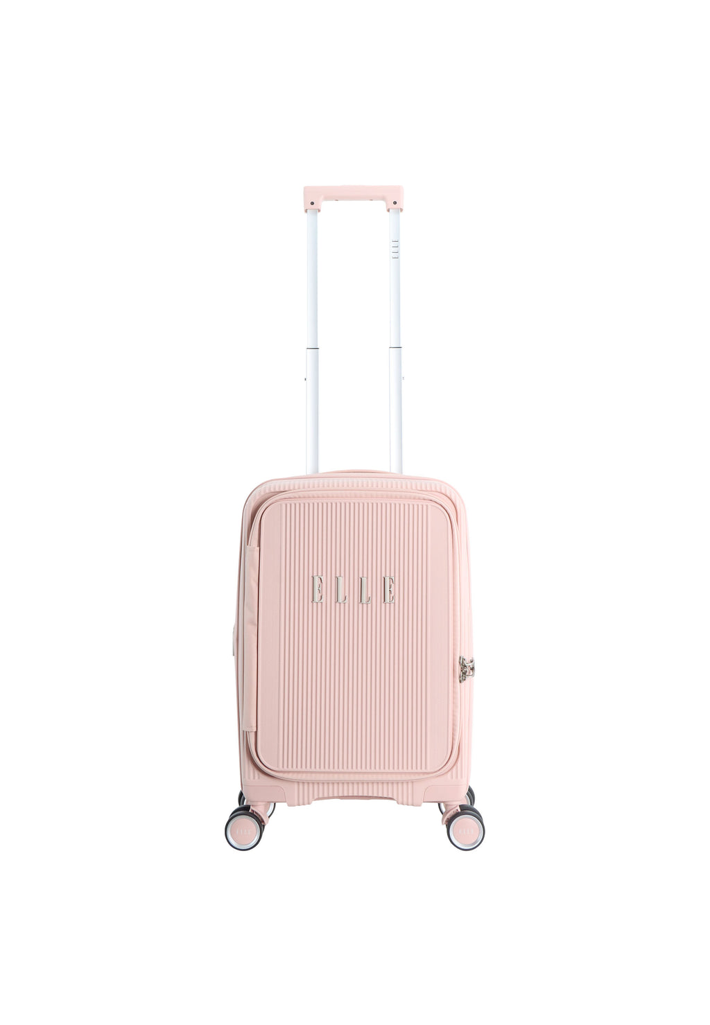 ELLE Da'Vine Hartschalenkoffer / Trolley / Reisekoffer Rosa