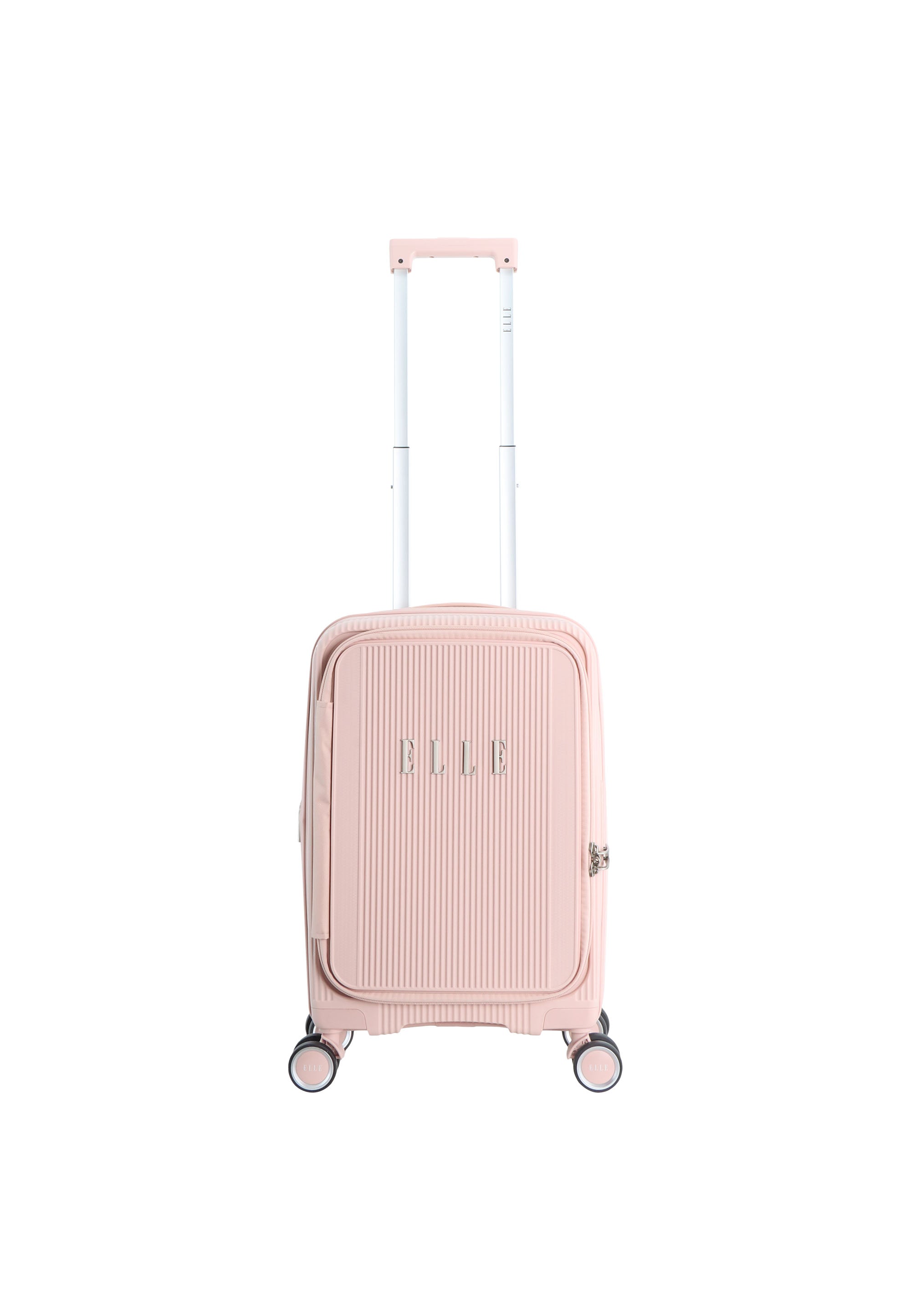 ELLE Da'Vine Hartschalenkoffer / Trolley / Reisekoffer Rosa