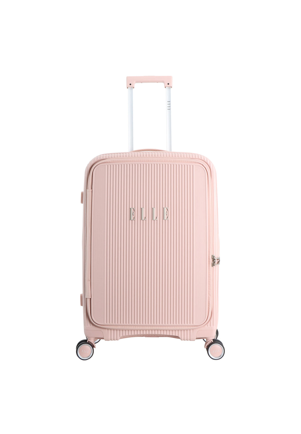ELLE Da'Vine Hartschalenkoffer / Trolley / Reisekoffer Rosa