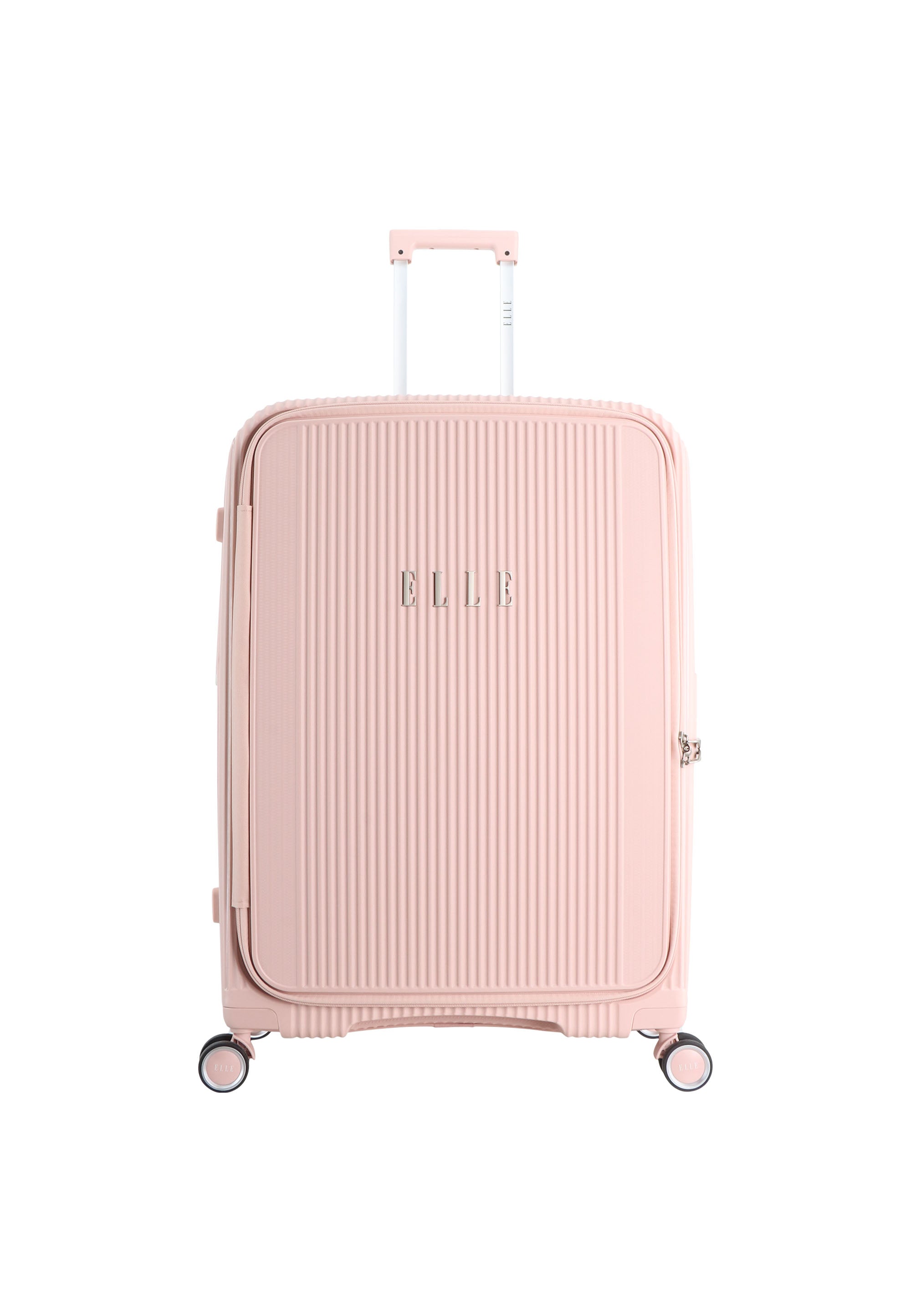 ELLE Da'Vine Hartschalenkoffer / Trolley / Reisekoffer Rosa
