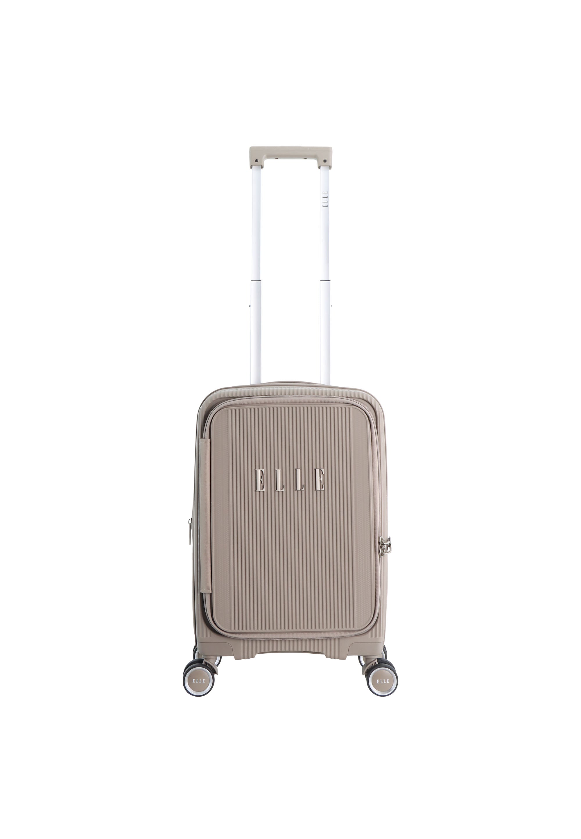 ELLE Da'Vine Hartschalenkoffer / Trolley / Reisekoffer Mud