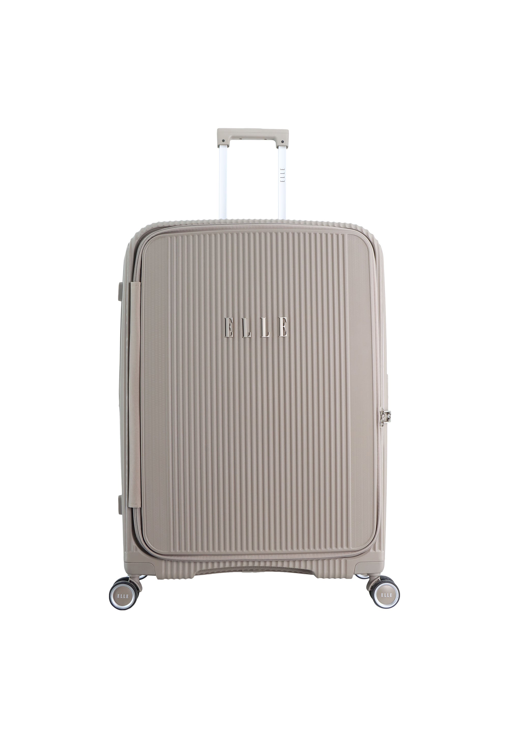 ELLE Da'Vine Hartschalenkoffer / Trolley / Reisekoffer Mud
