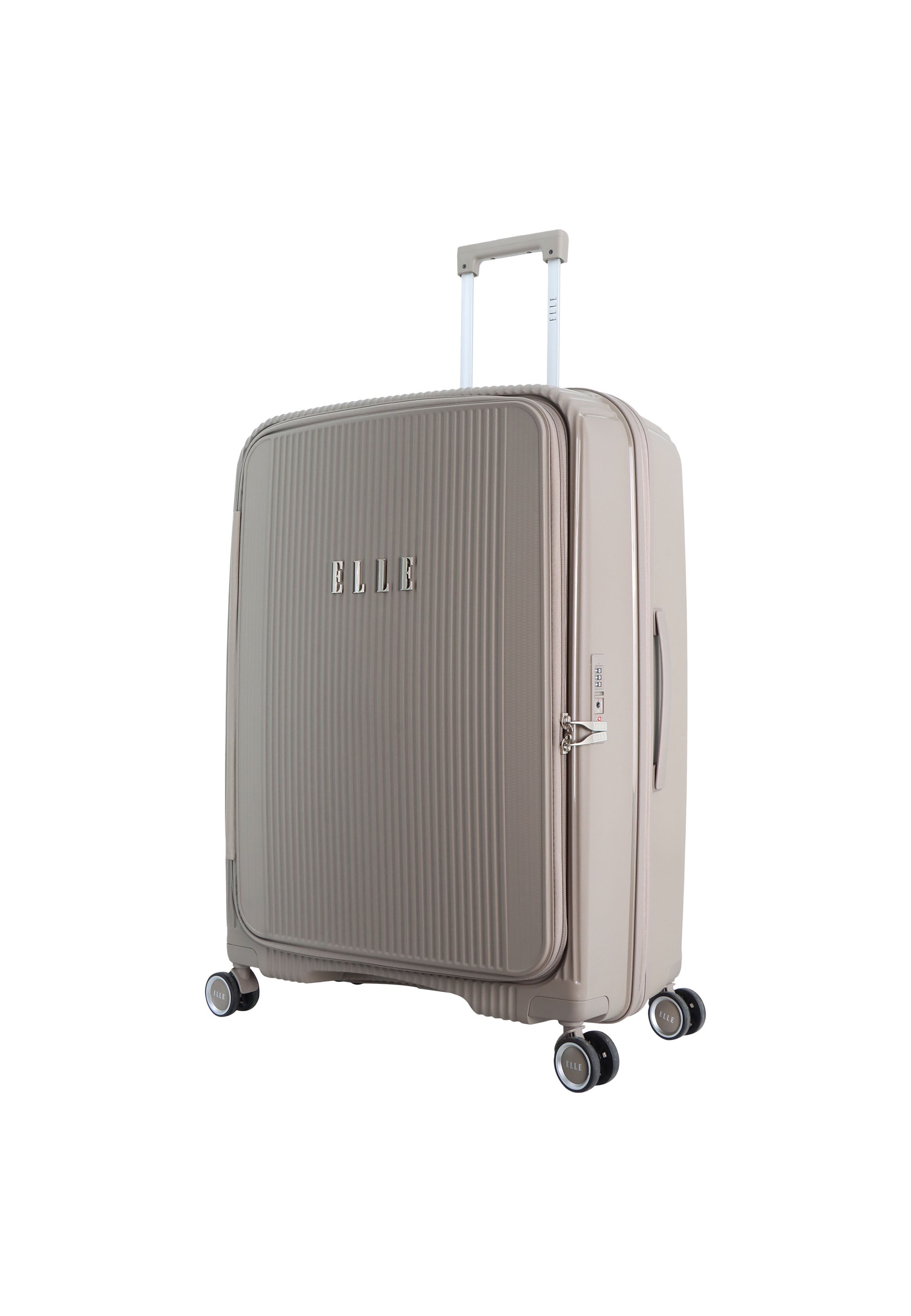 ELLE Da'Vine Hartschalenkoffer / Trolley / Reisekoffer Mud