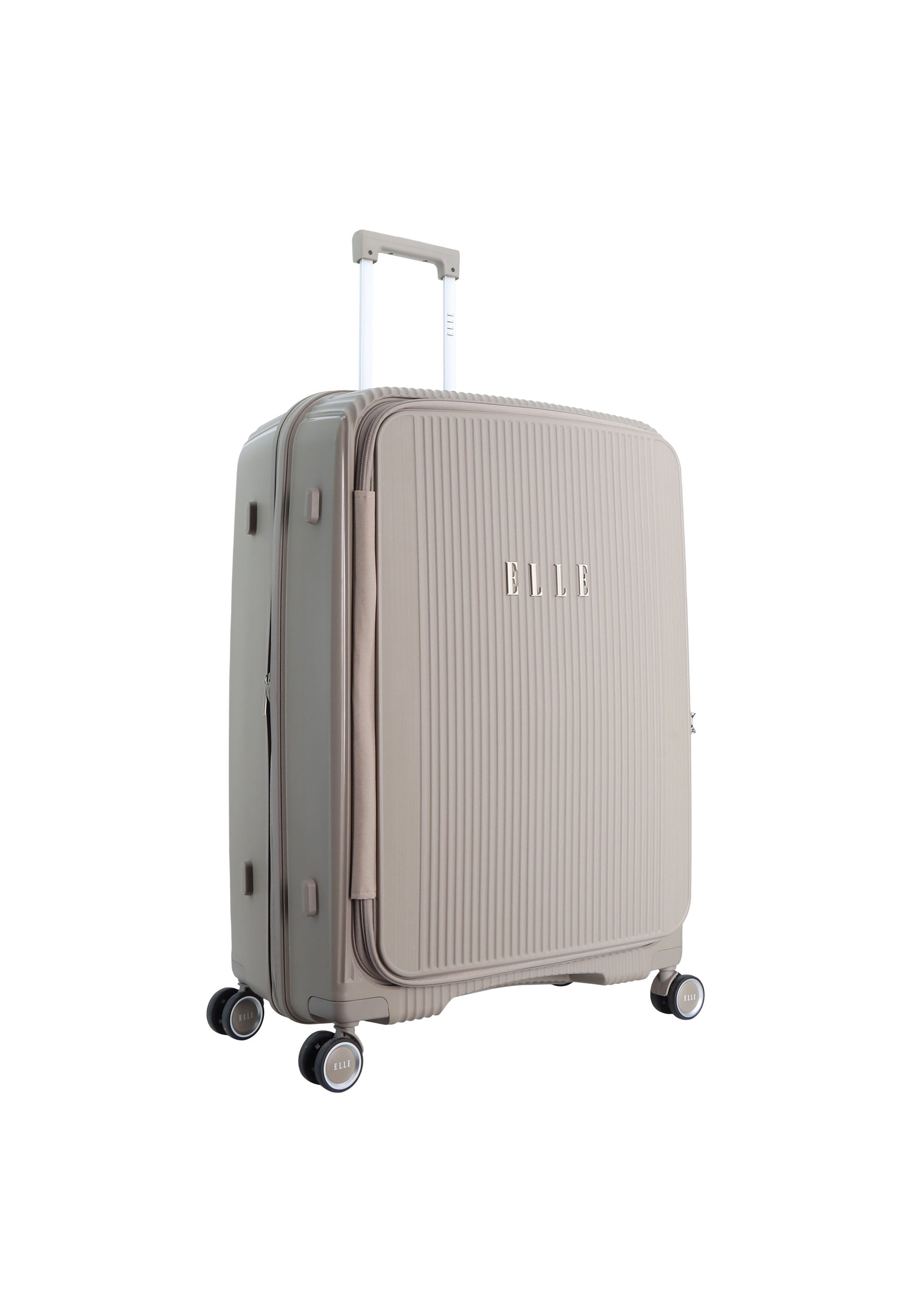 ELLE Da'Vine Hartschalenkoffer / Trolley / Reisekoffer Mud