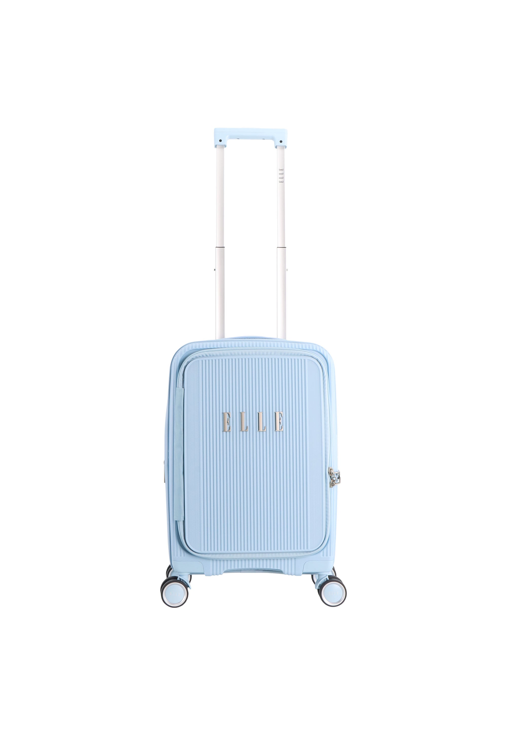 ELLE Da'Vine Hartschalenkoffer / Trolley / Reisekoffer Hellblau