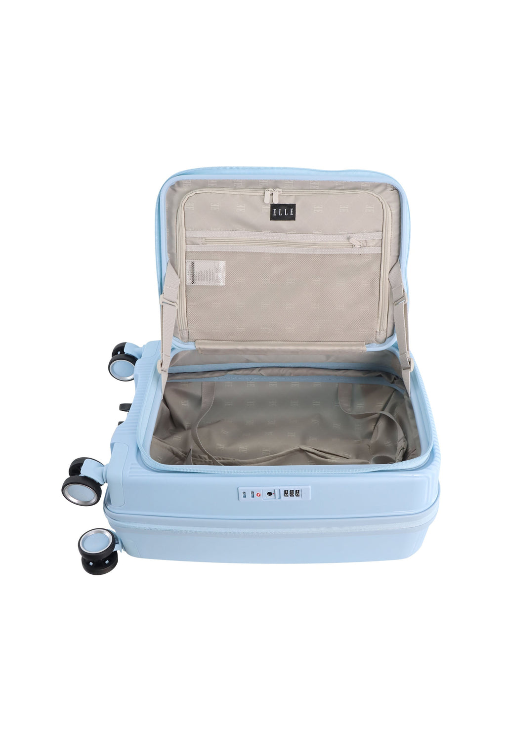 ELLE Da'Vine Hartschalen-Handgepäckkoffer 53.5 cm - Small - Hellblau – Produktansicht 9
