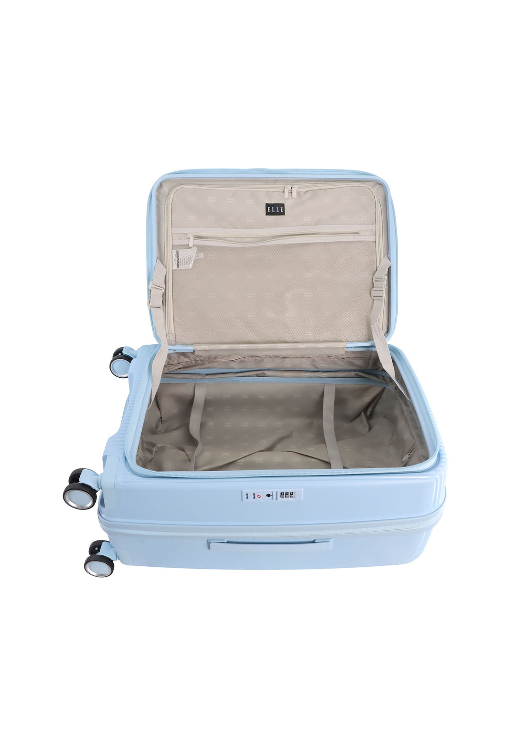 ELLE Da'Vine Hartschalenkoffer 66 cm - Medium - Hellblau – Produktansicht 10