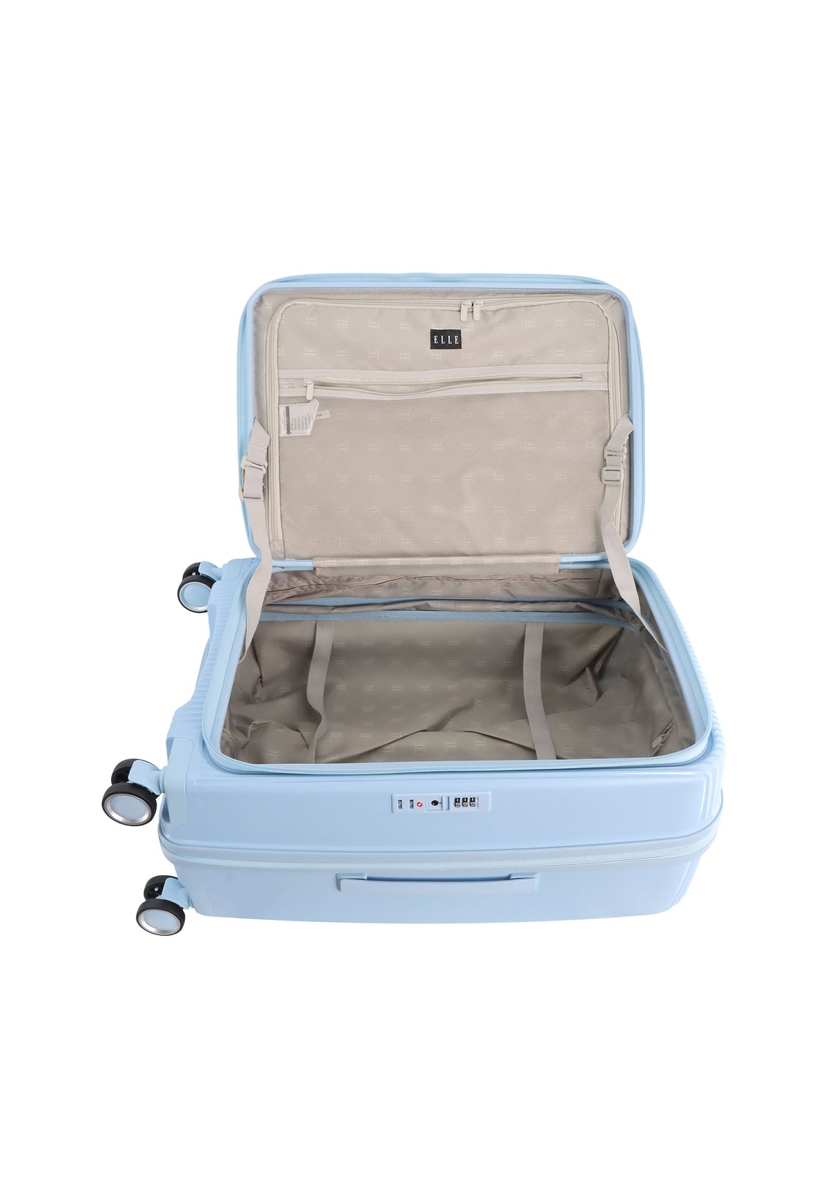 ELLE Da'Vine Hartschalenkoffer 66 cm - Medium - Hellblau – Produktansicht 10
