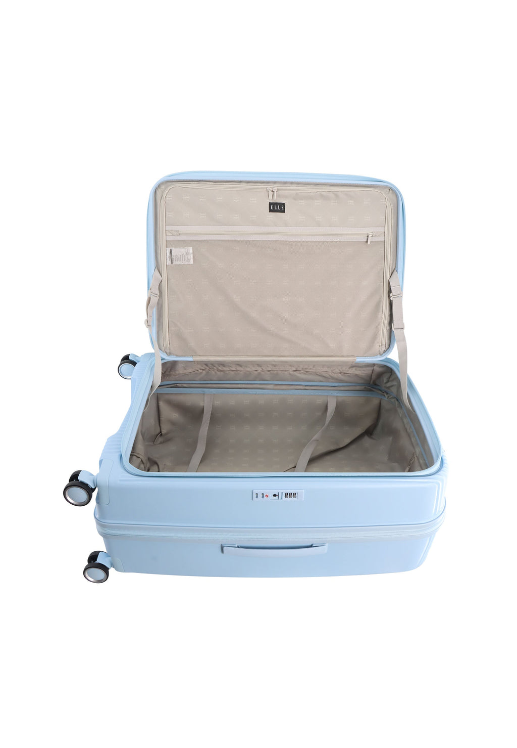 ELLE Da'Vine Hartschalen-Kofferset 3-teilig - S/M/L - Hellblau – Produktansicht 8