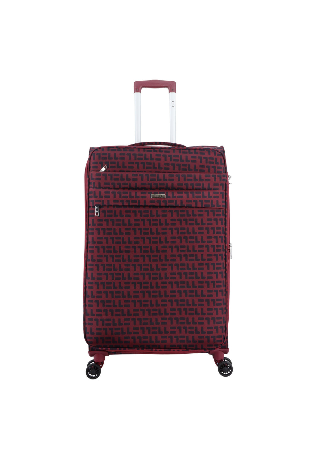 ELLE Couture Weichschalen-Kofferset 3-teilig S/M/L Rot – Produktansicht 4