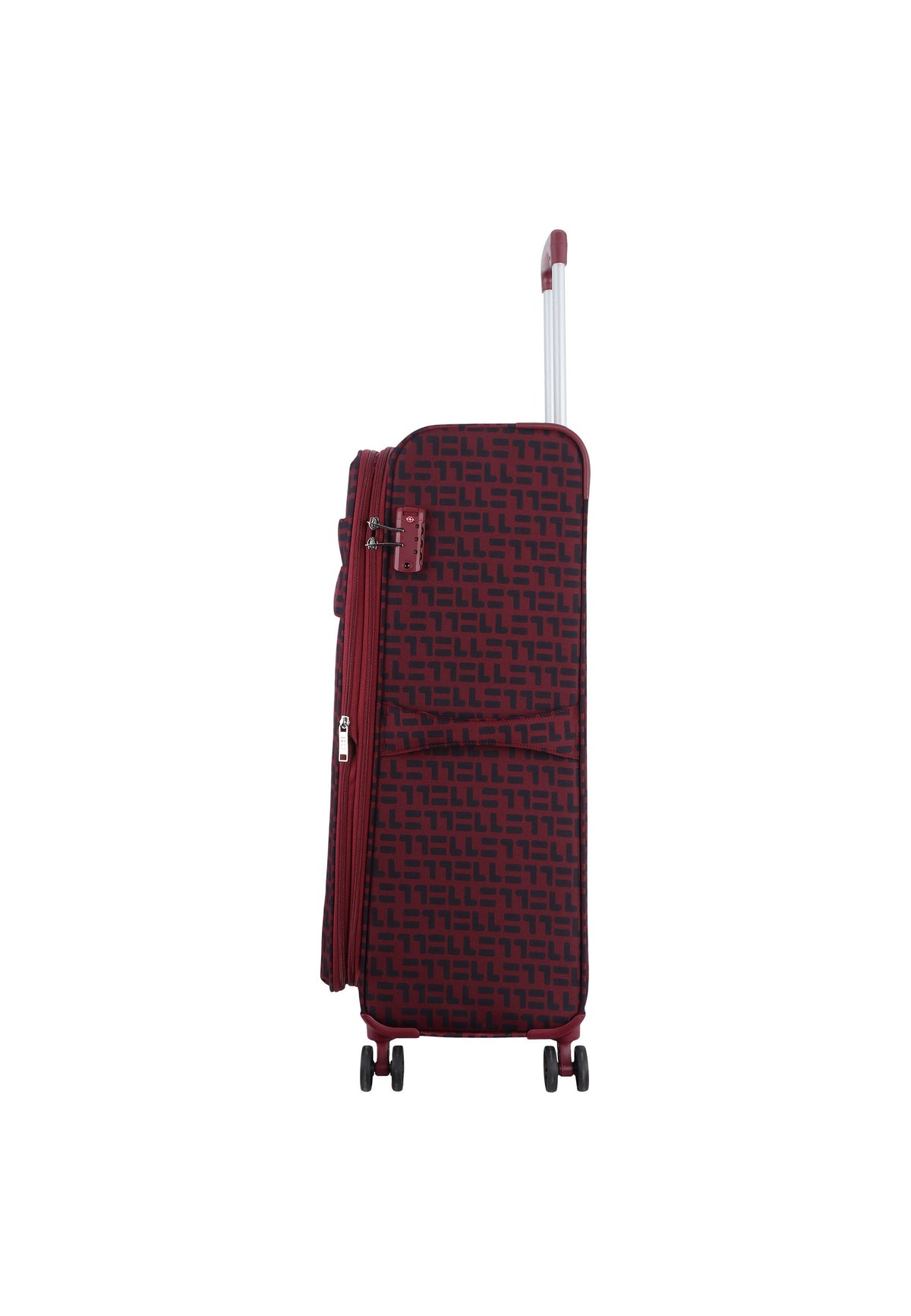 ELLE Couture Weichschalen-Kofferset 3-teilig S/M/L Rot – Produktansicht 5