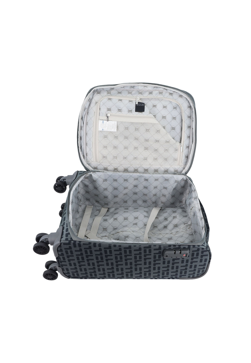 ELLE - Couture Handgepäck Weichschalenkoffer / Trolley / Reisekoffer - 56 cm - (Small)
