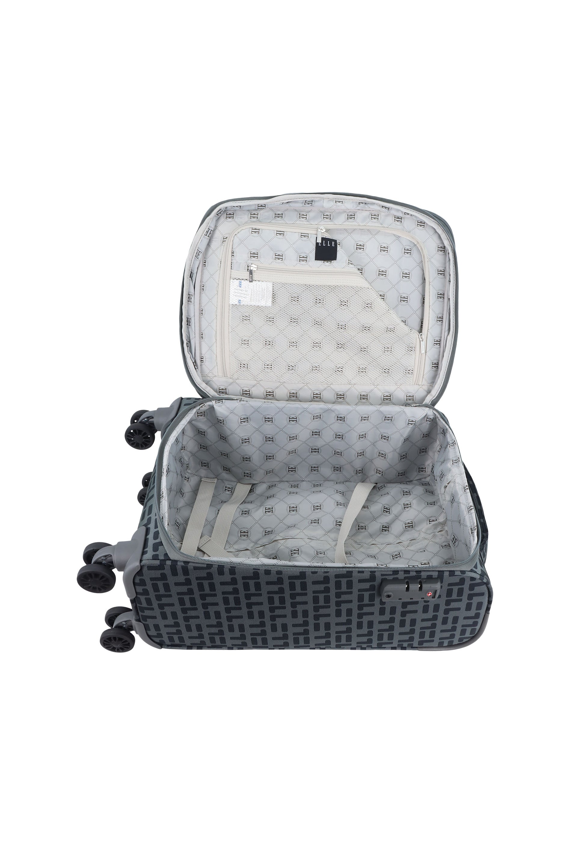 ELLE - Couture Handgepäck Weichschalenkoffer / Trolley / Reisekoffer - 56 cm - (Small)