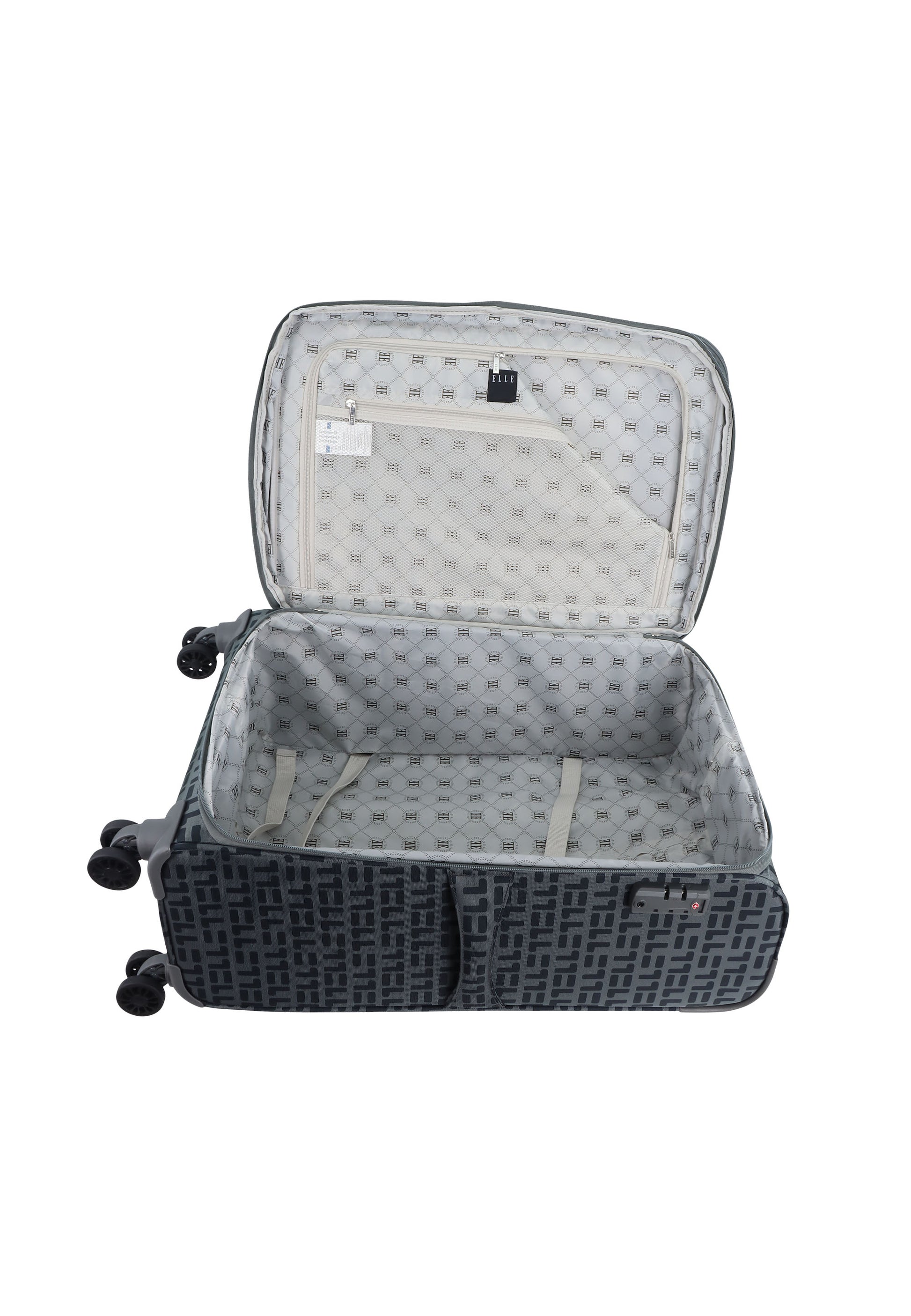 ELLE - Couture Weichschalenkoffer / Trolley / Reisekoffer - 69 cm - (Medium)