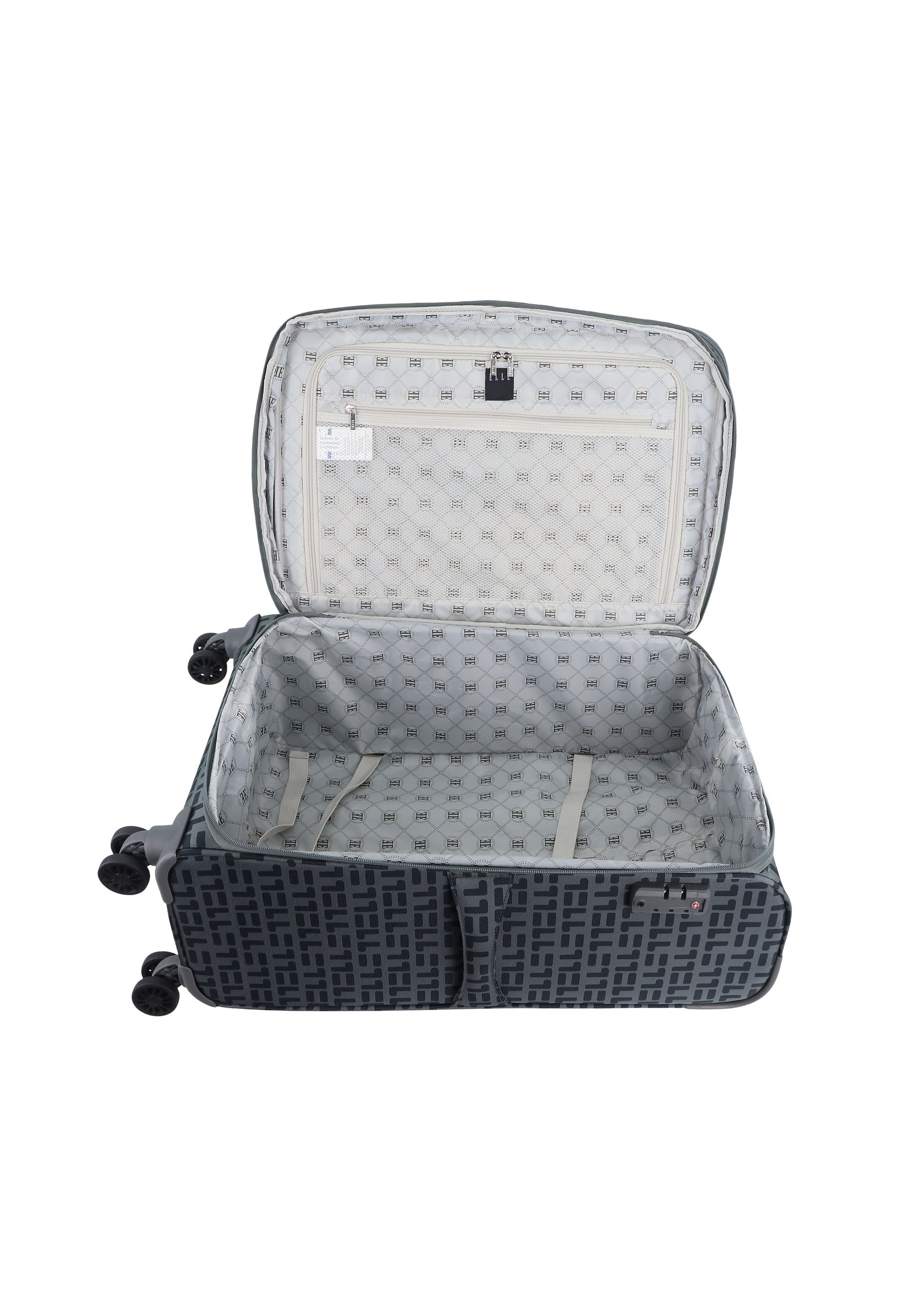 ELLE - Couture Weichschalenkoffer / Trolley / Reisekoffer - 69 cm - (Medium)