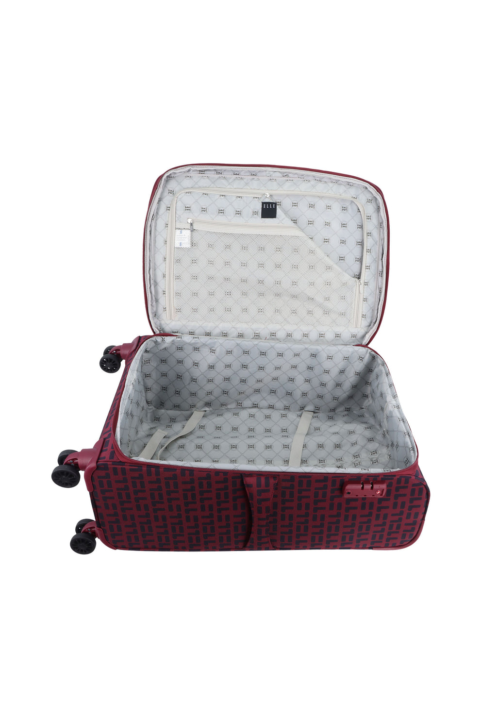 ELLE - Couture Weichschalenkoffer / Trolley / Reisekoffer - 69 cm - (Medium)