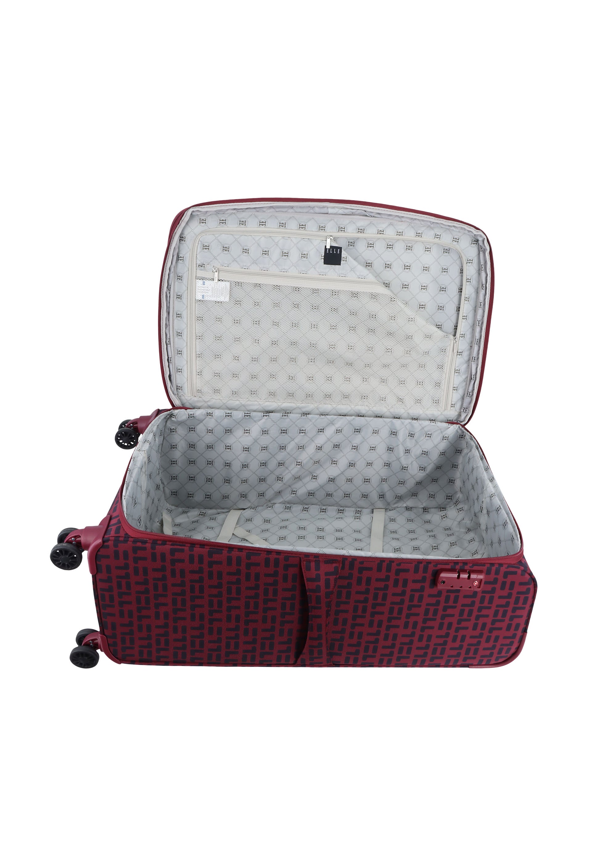 ELLE - Couture Weichschalenkoffer / Trolley / Reisekoffer - 76,5 cm - (Large)