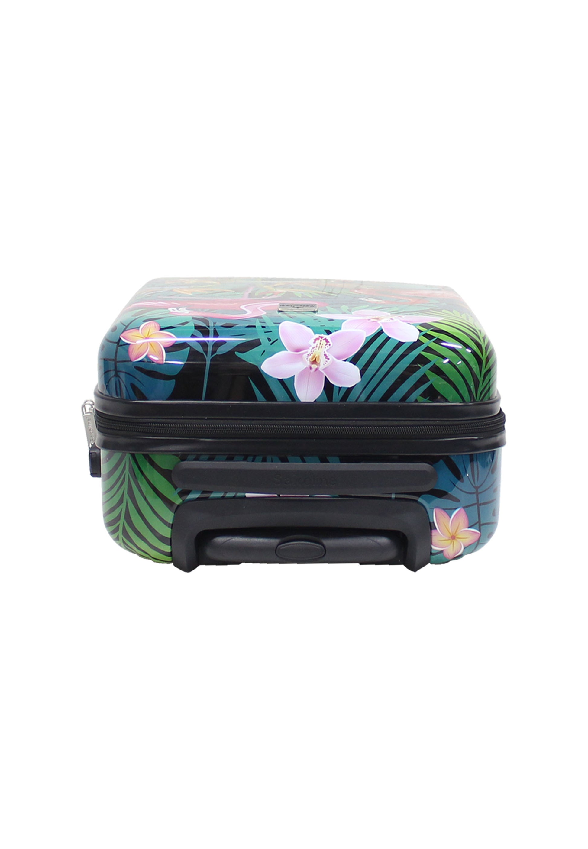 Saxoline - Flamingo Handgepäck Hartschalenkoffer / Trolley / Reisekoffer - 54 cm - (Small)