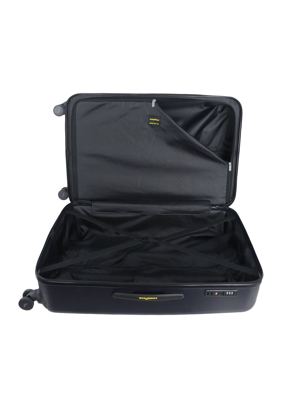 Goodyear Authentic Hartschalen-Kofferset 3-teilig - S/M/L - Bedruckt – Produktansicht 9