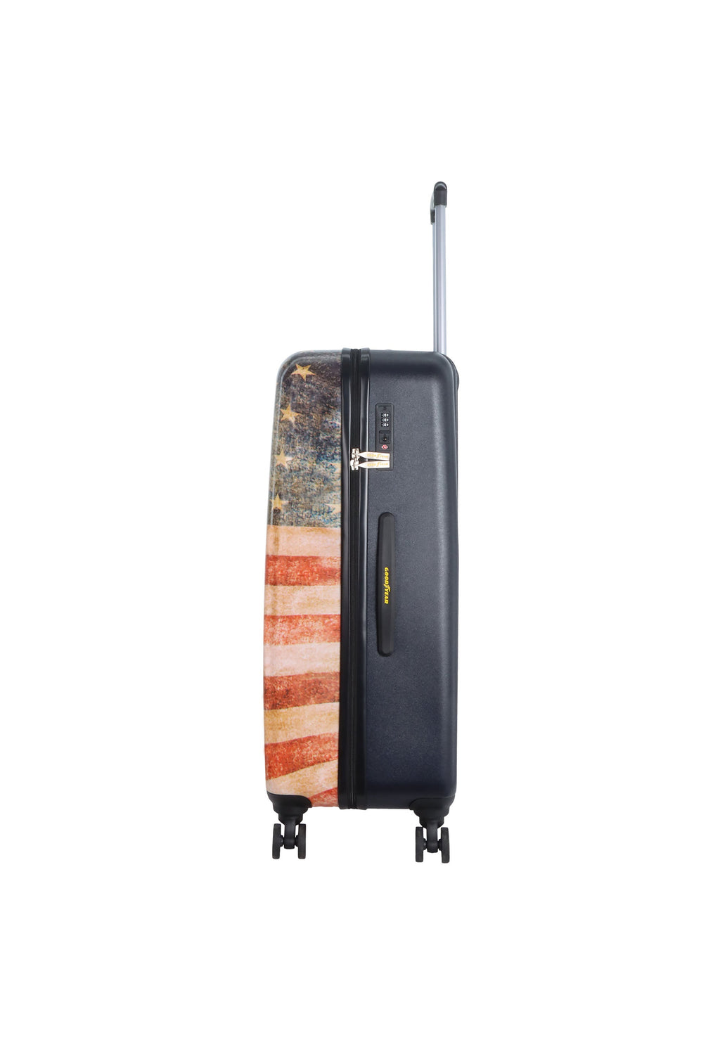 Goodyear Authentic Hartschalenkoffer 78 cm - Large - Bedruckt – Produktansicht 3