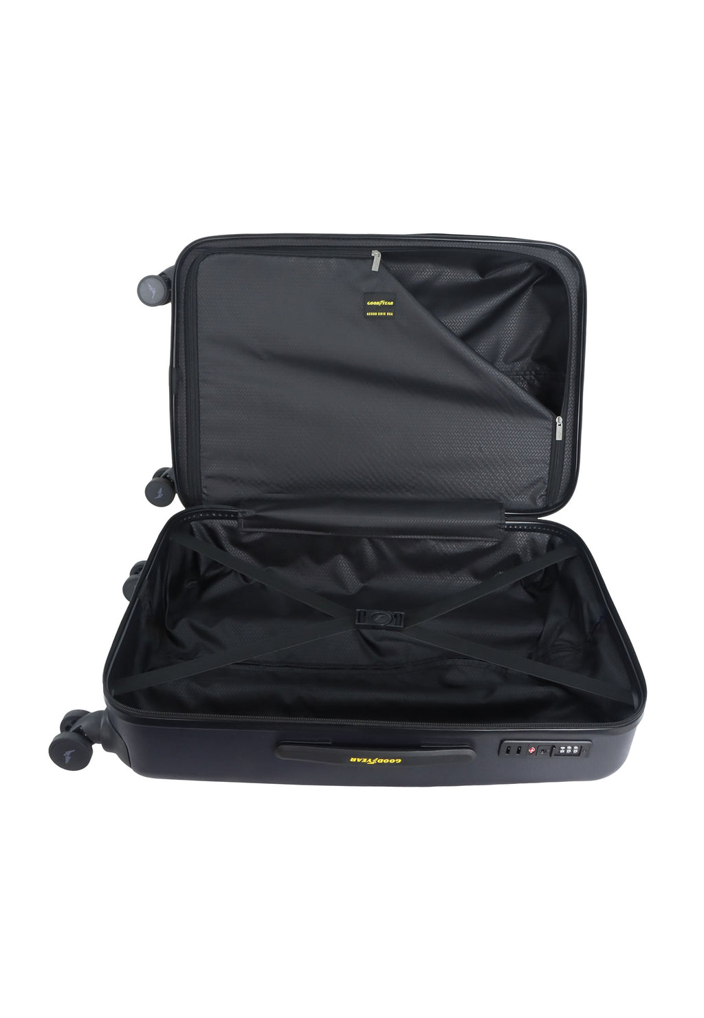 Goodyear Authentic Hartschalenkoffer 67 cm - Medium - Bedruckt – Produktansicht 10