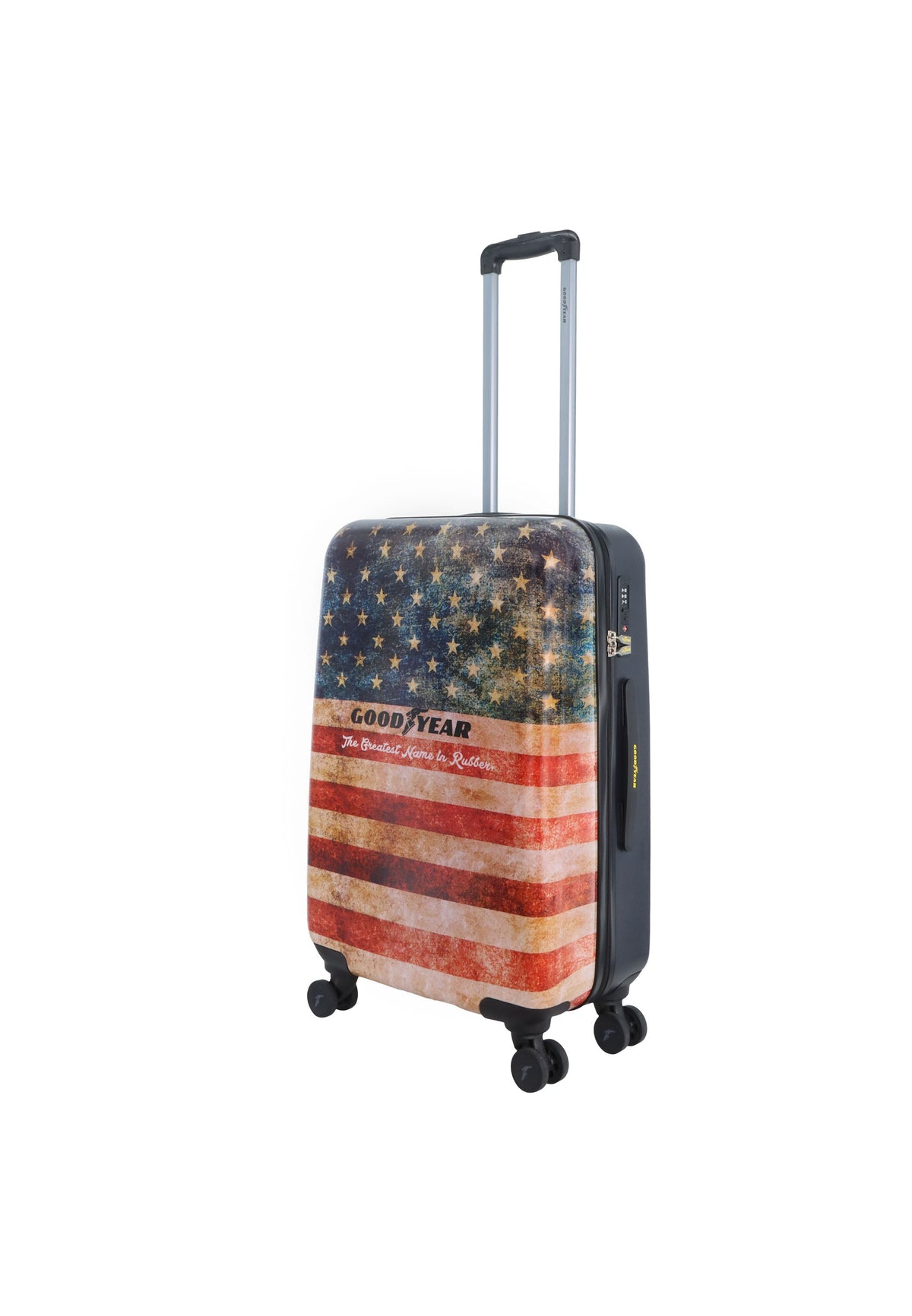 Goodyear Authentic Hartschalenkoffer 67 cm - Medium - Bedruckt – Produktansicht 2