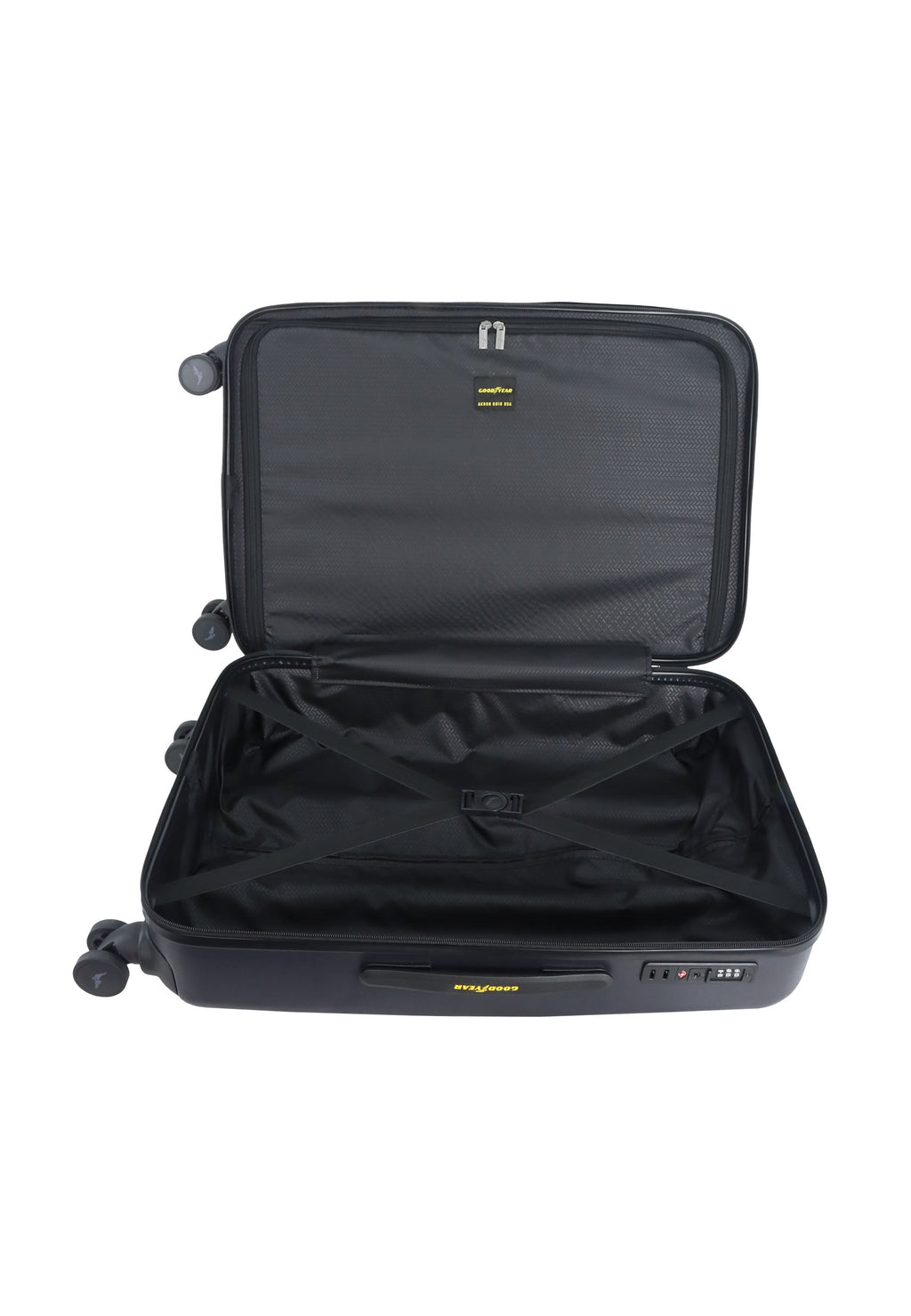 Goodyear Authentic Hartschalenkoffer 67 cm - Medium - Bedruckt – Produktansicht 9