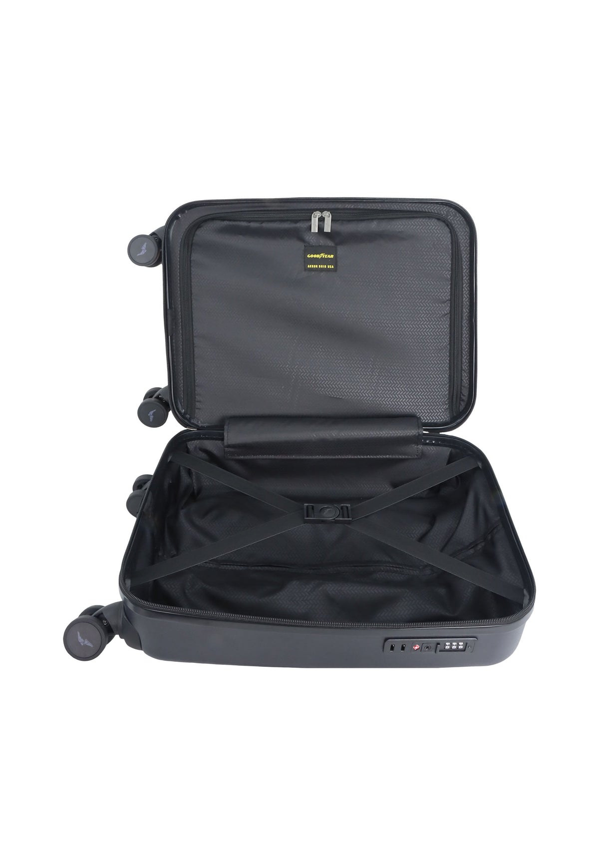 Goodyear Authentic Hartschalen-Handgepäckkoffer 54 cm - Small - Bedruckt – Produktansicht 10