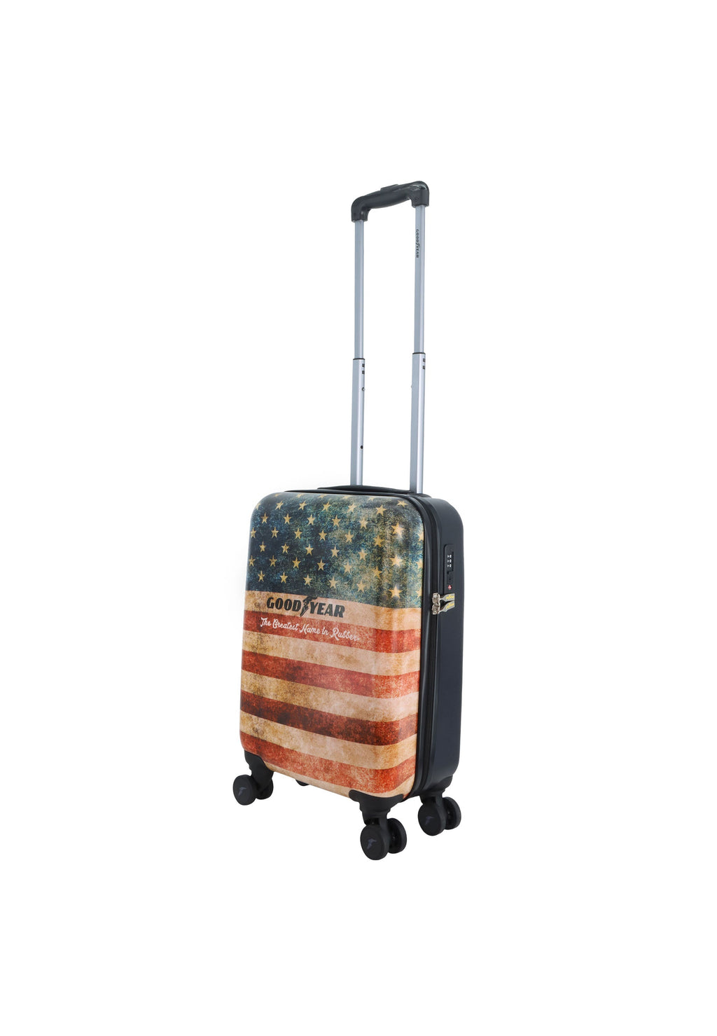 Goodyear Authentic Hartschalen-Handgepäckkoffer 54 cm - Small - Bedruckt – Produktansicht 2