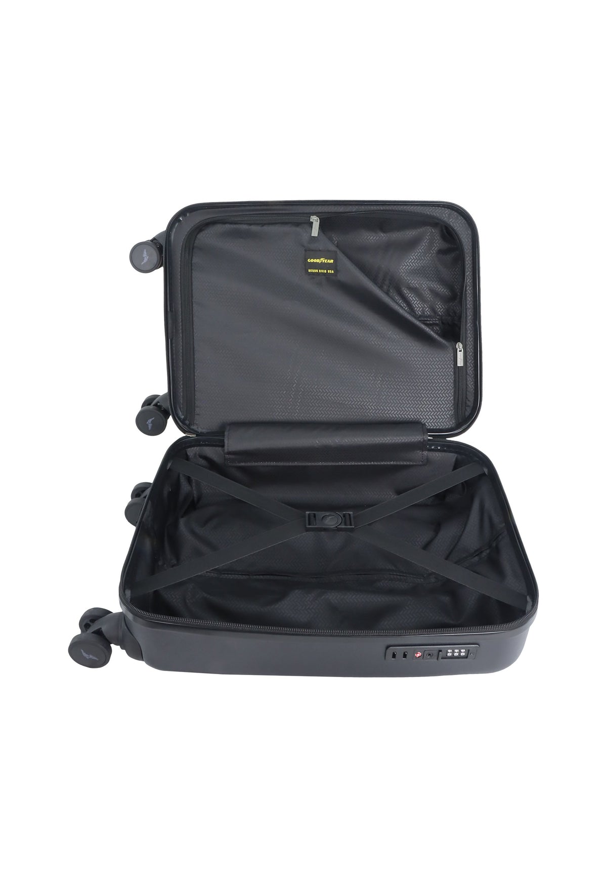 Goodyear Authentic Hartschalen-Handgepäckkoffer 54 cm - Small - Bedruckt – Produktansicht 9