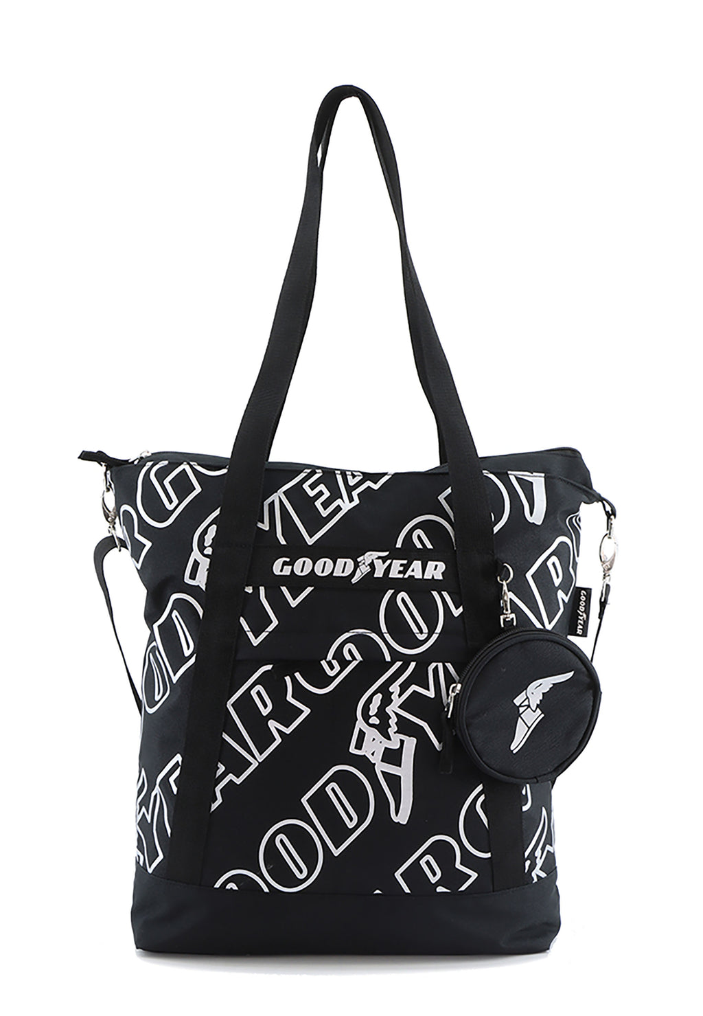 Goodyear RPET  Shopper Handtasche / Einkauftasche Schwarz