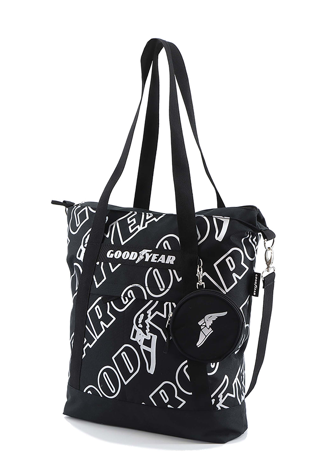 Goodyear RPET  Shopper Handtasche / Einkauftasche Schwarz