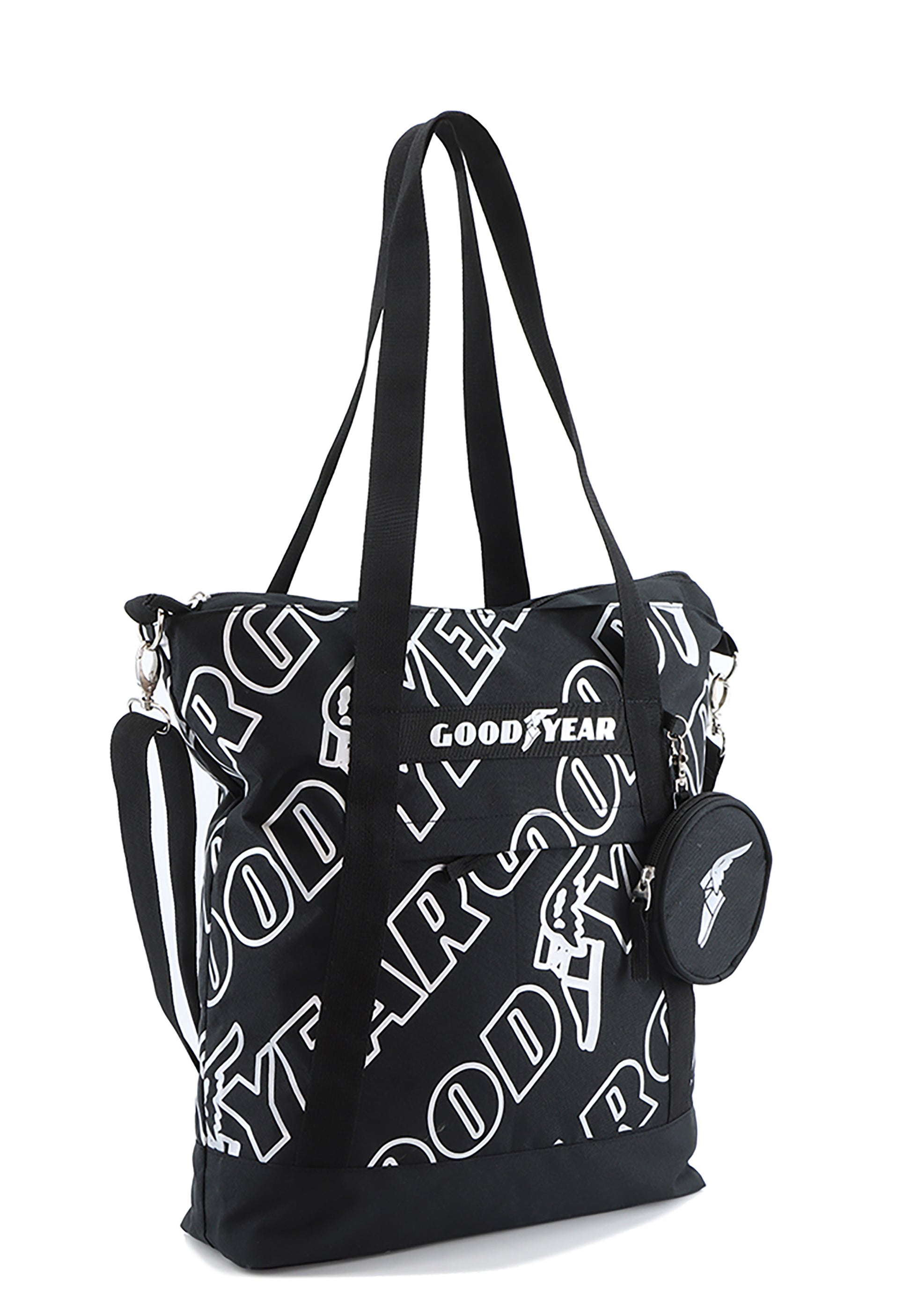 Goodyear RPET  Shopper Handtasche / Einkauftasche Schwarz