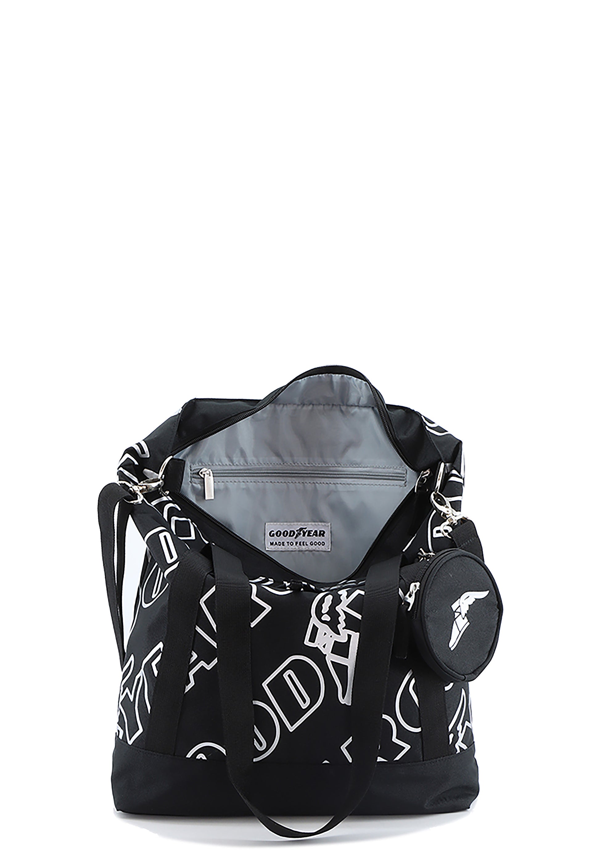 Goodyear RPET  Shopper Handtasche / Einkauftasche Schwarz