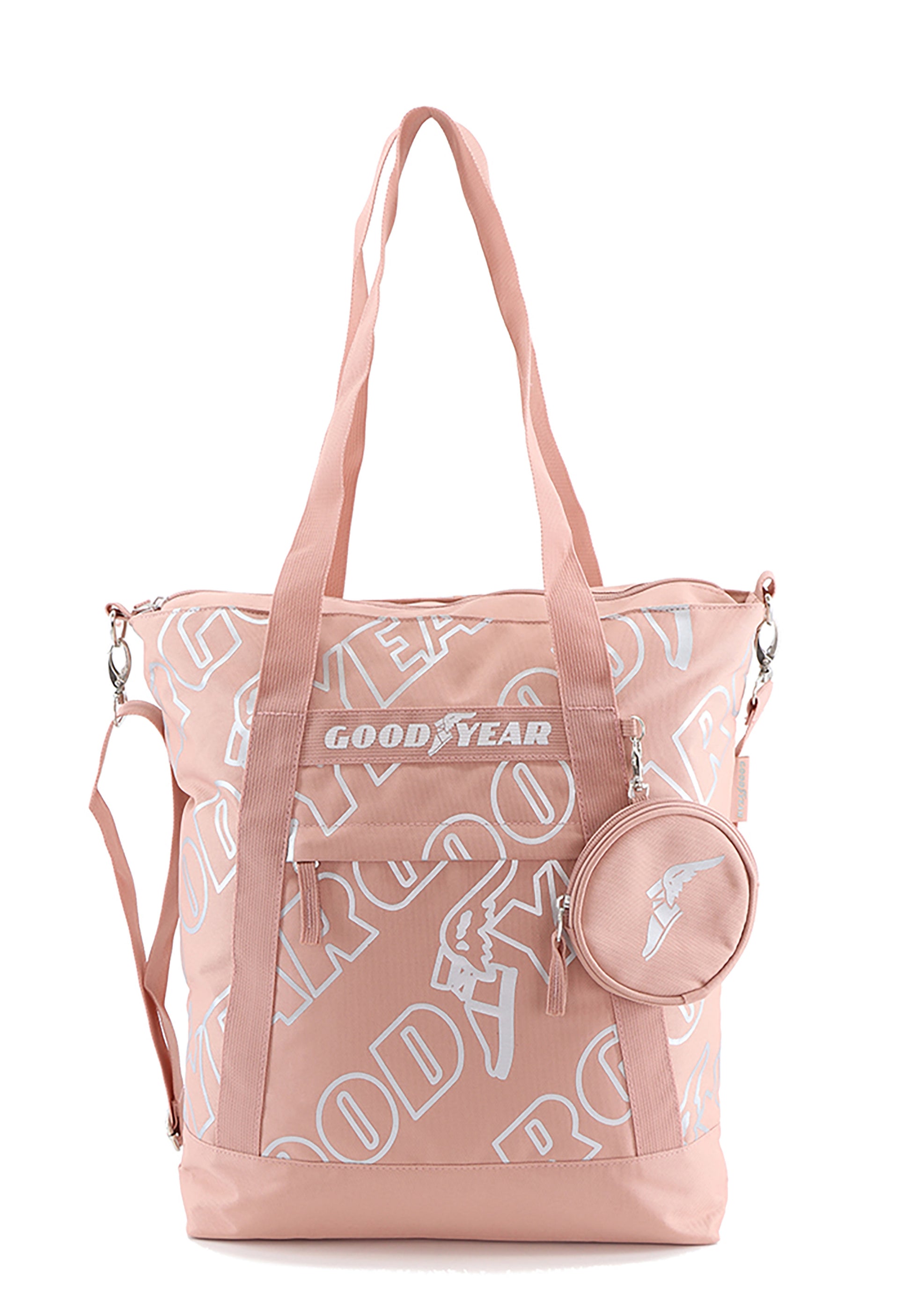 Goodyear RPET  Shopper Handtasche / Einkauftasche Rosa