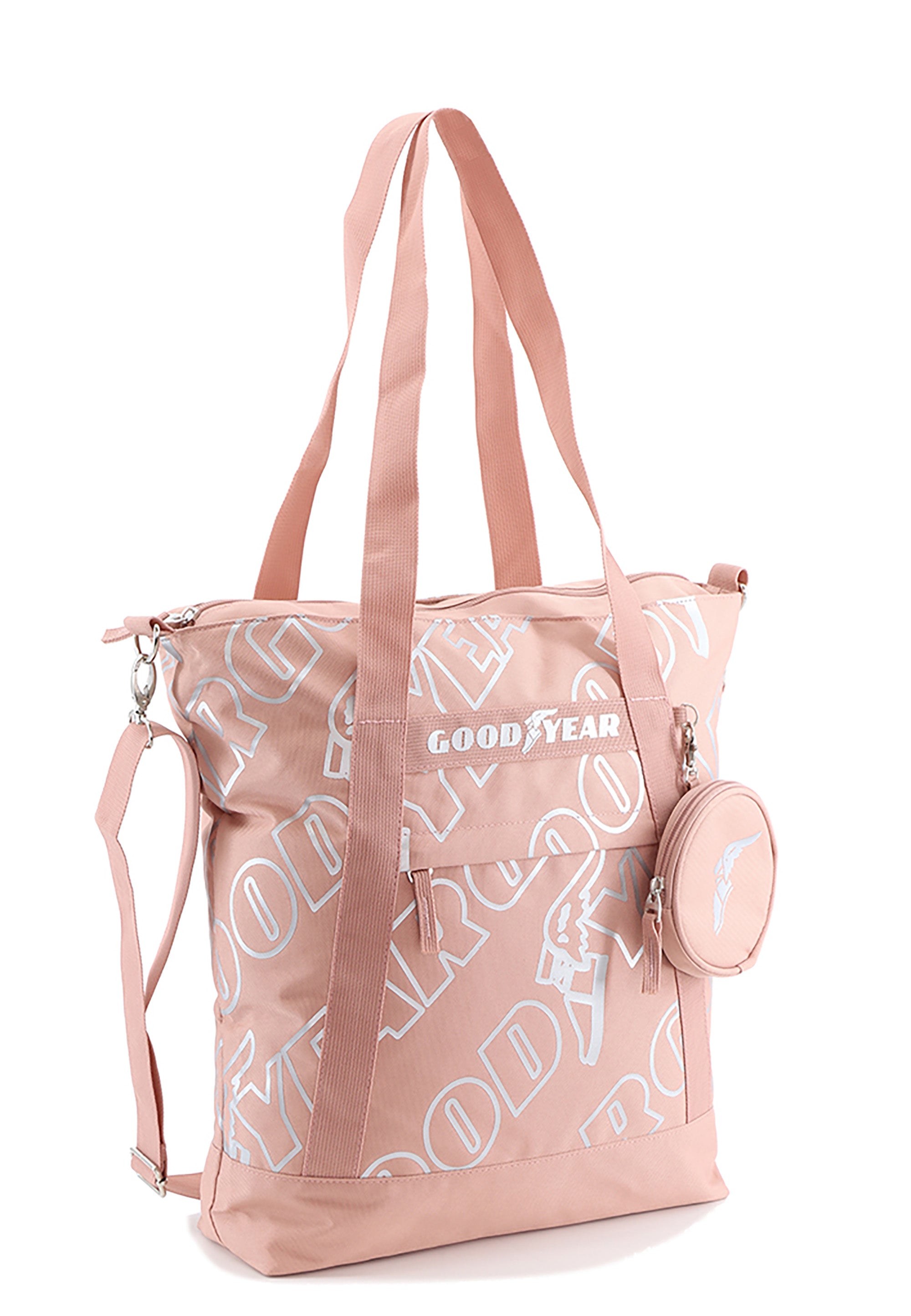 Goodyear RPET  Shopper Handtasche / Einkauftasche Rosa