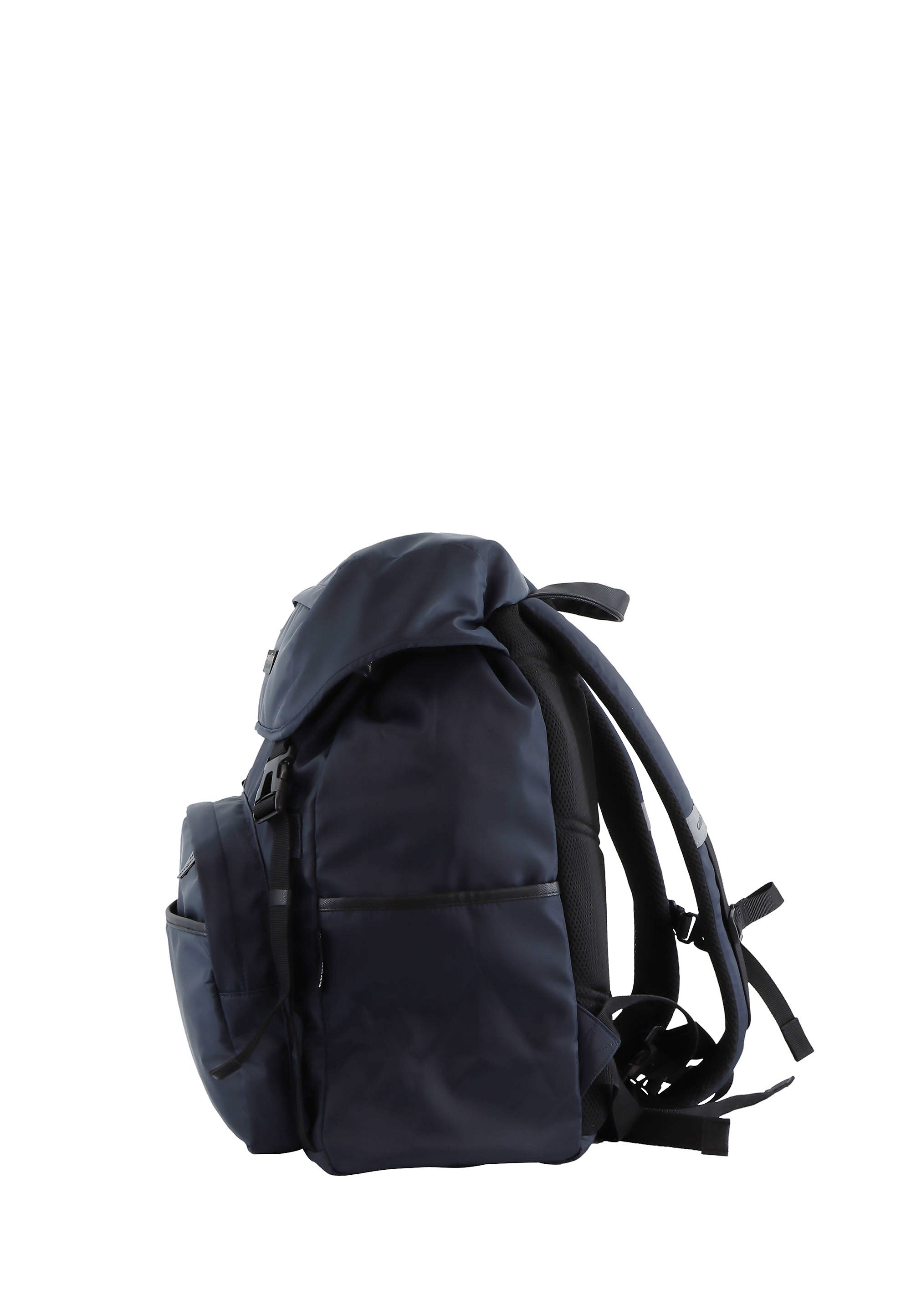 Goodyear RPET Rucksack - Marineblau-schwarz