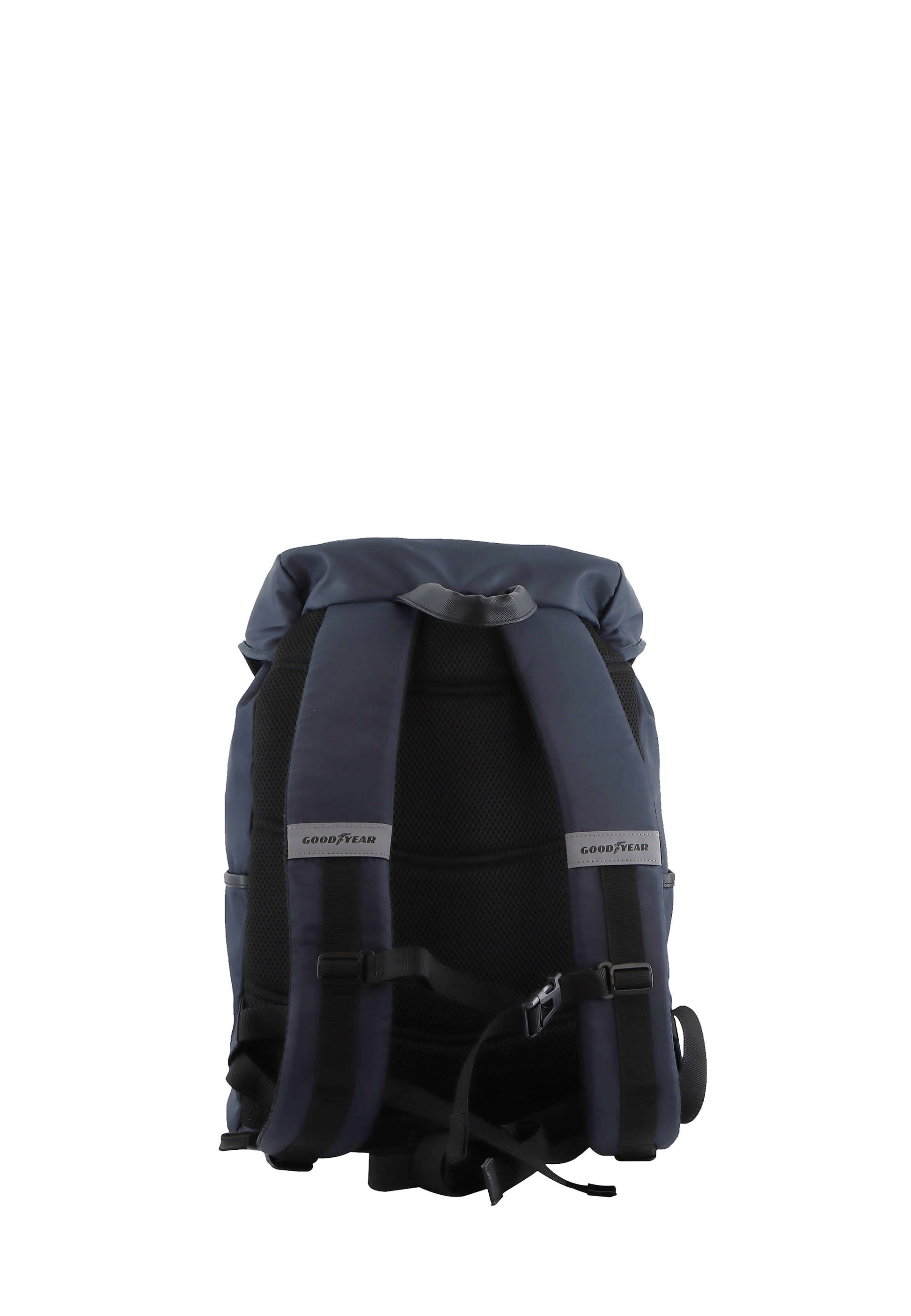 Goodyear RPET Rucksack - Marineblau-schwarz