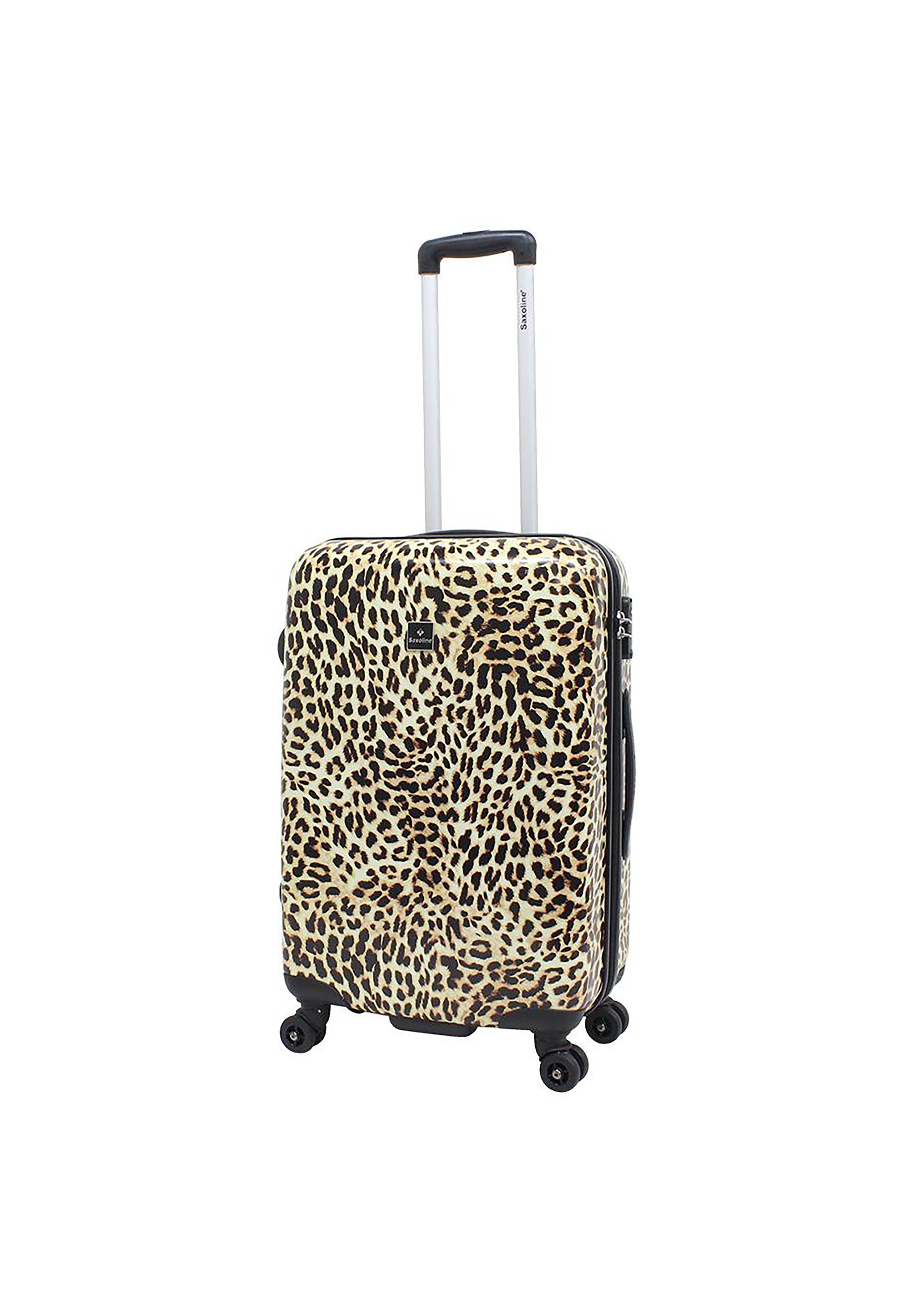 Saxoline - Leopard Hartschalen-Kofferset / Trolley-Set / Reisekofferset - (S/M/L)