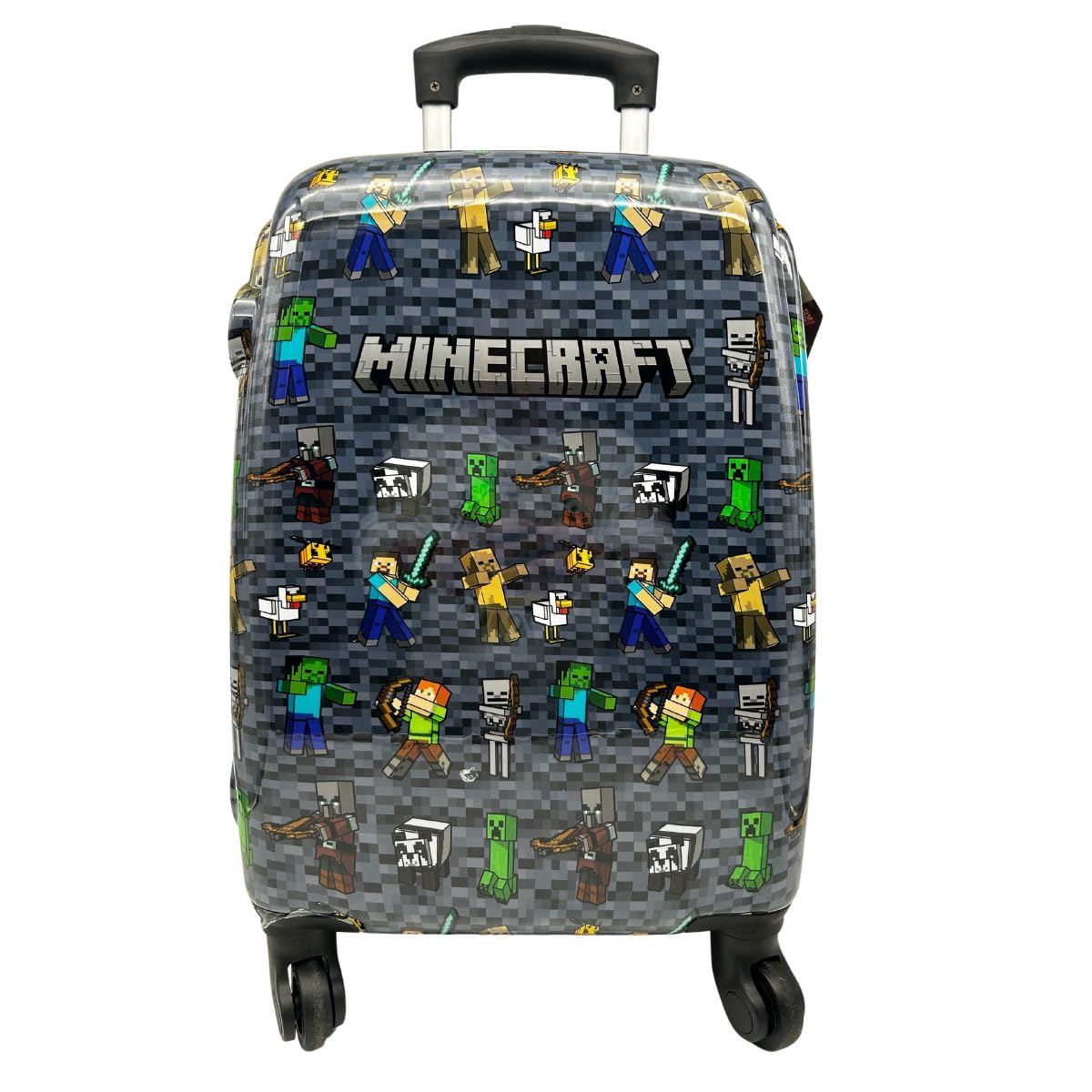 Minecraft | Hartschalenkoffer / Kinderkoffer / Handgepäck - Klein
