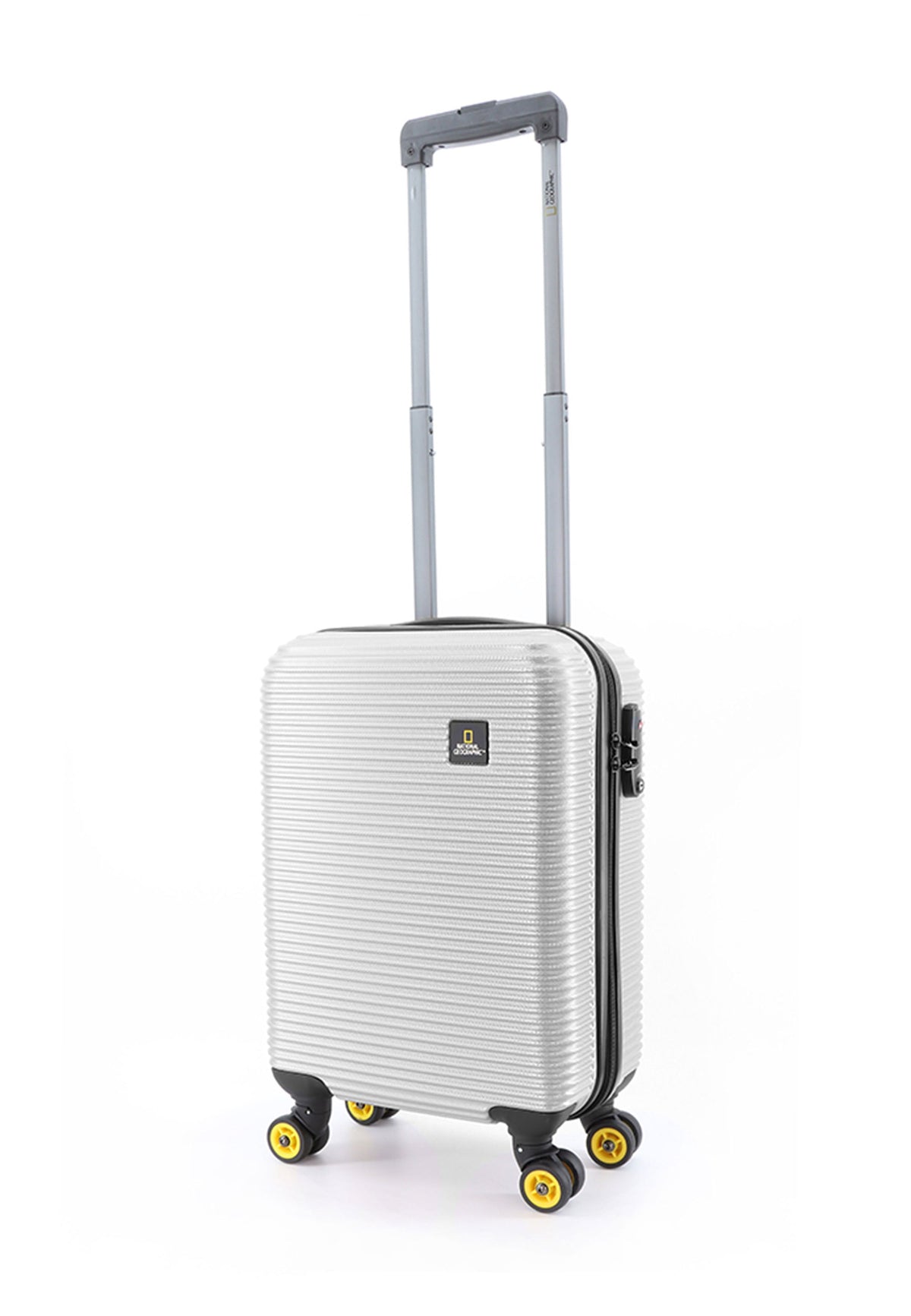 National Geographic Abroad Handgepäckkoffer 54 cm Small Silber – Produktansicht 2
