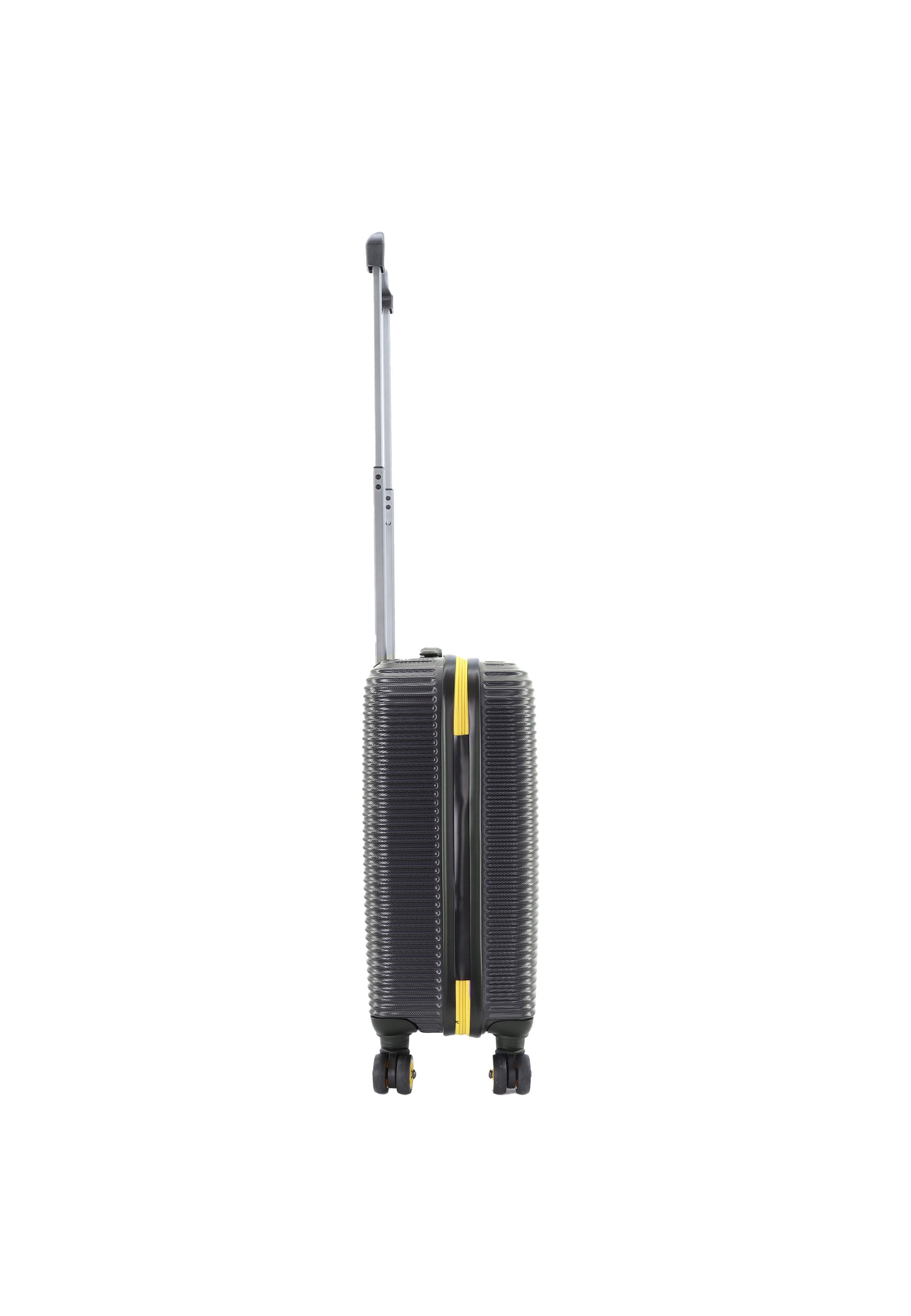 National Geographic - Abroad Handgepäck Hartschalenkoffer / Trolley / Reisekoffer - 54 cm - (Small) - Schwarz