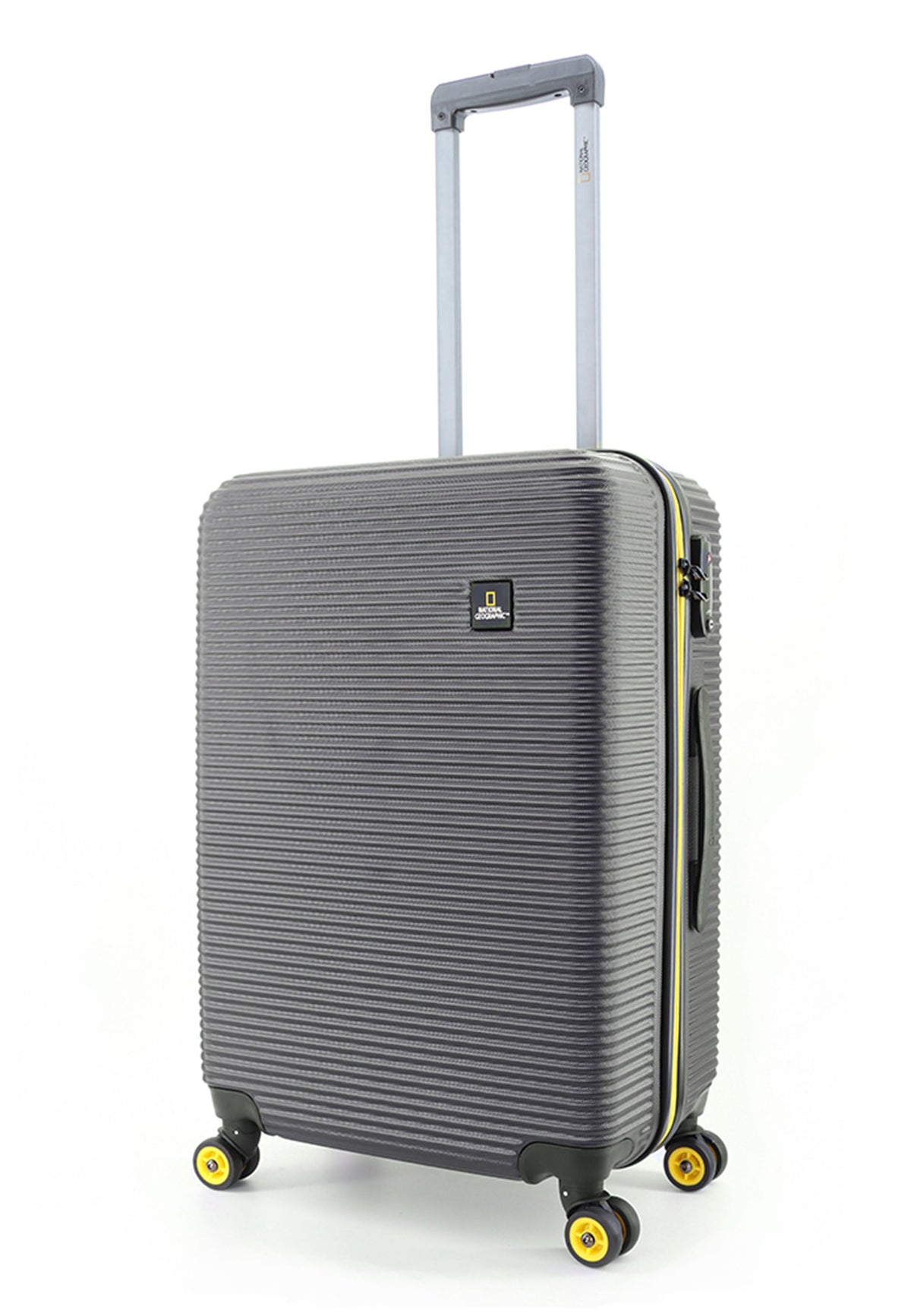 National Geographic Abroad Hartschalenkoffer 67 cm Medium Schwarz – Produktansicht 2