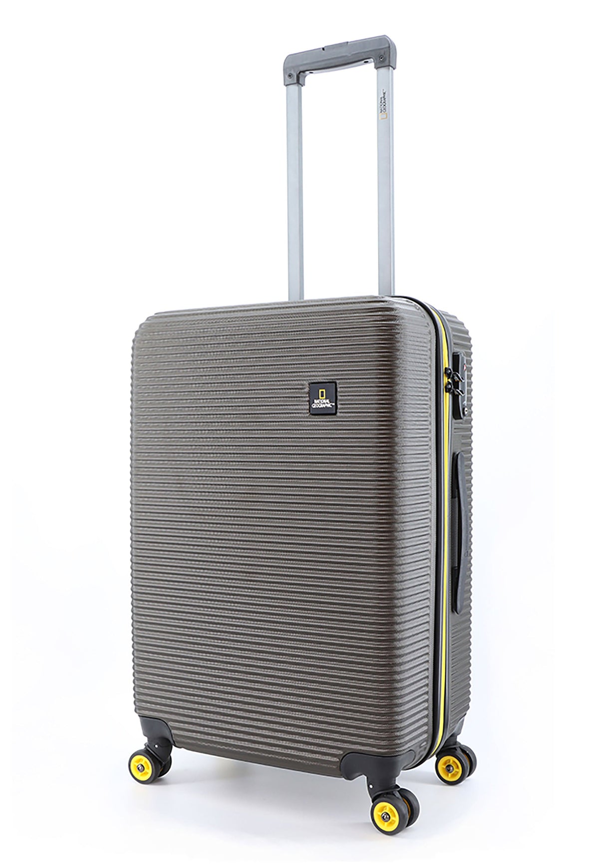 National Geographic Abroad Hartschalenkoffer 67 cm Medium Khaki – Produktansicht 2