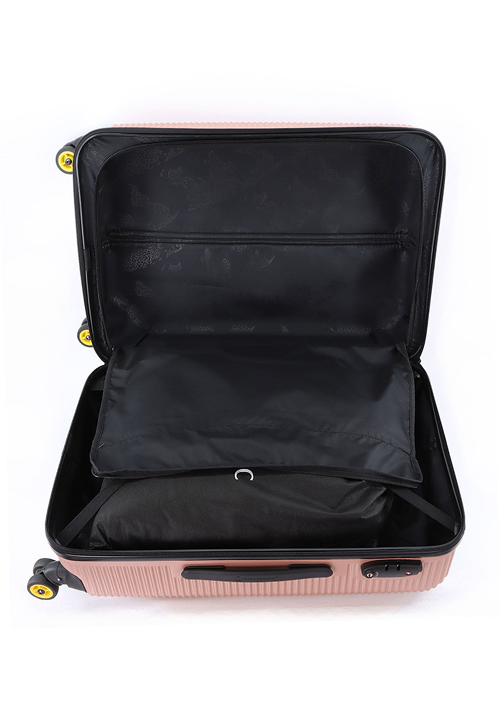 National Geographic Abroad Hartschalenkoffer 67 cm Medium Roségold – Produktansicht 11