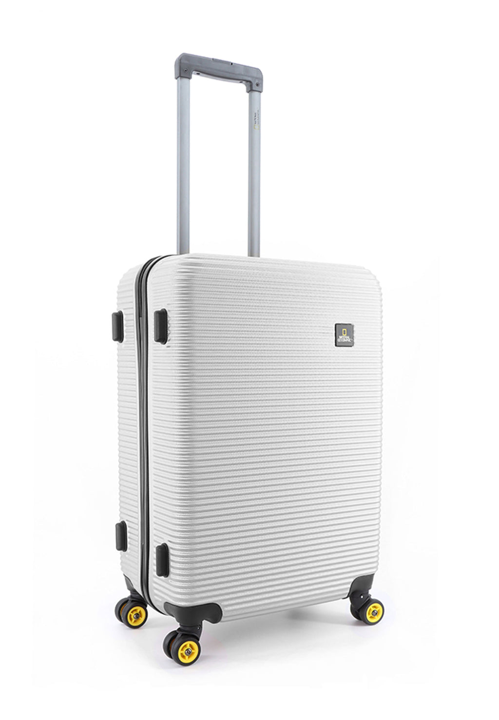 National Geographic Abroad Hartschalenkoffer 67 cm Medium Silber – Produktansicht 6